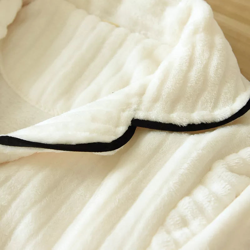 Mila | Flanellen pyjama met lange mouwen 3