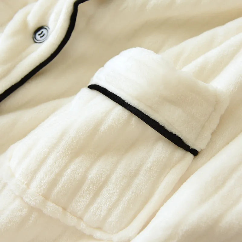 Mila | Flanellen pyjama met lange mouwen 6