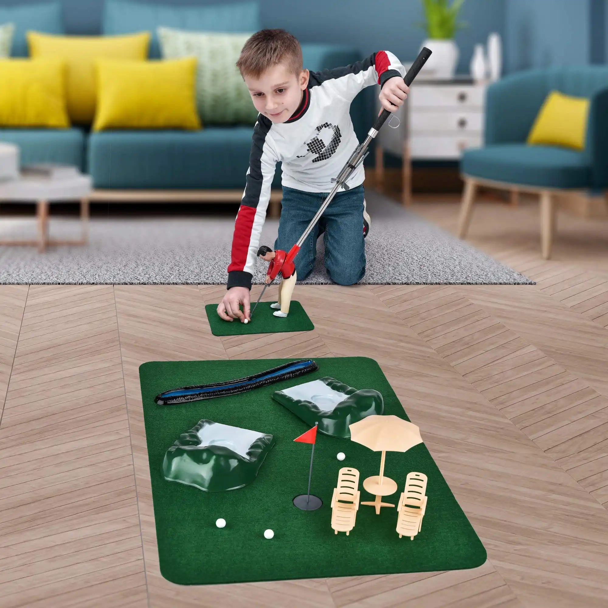 Mini Golfset Voor Binnen | Navando