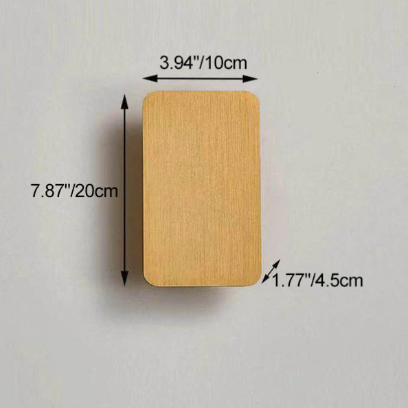 Minimalistische LED | Aluminium wandlamp zwart 5