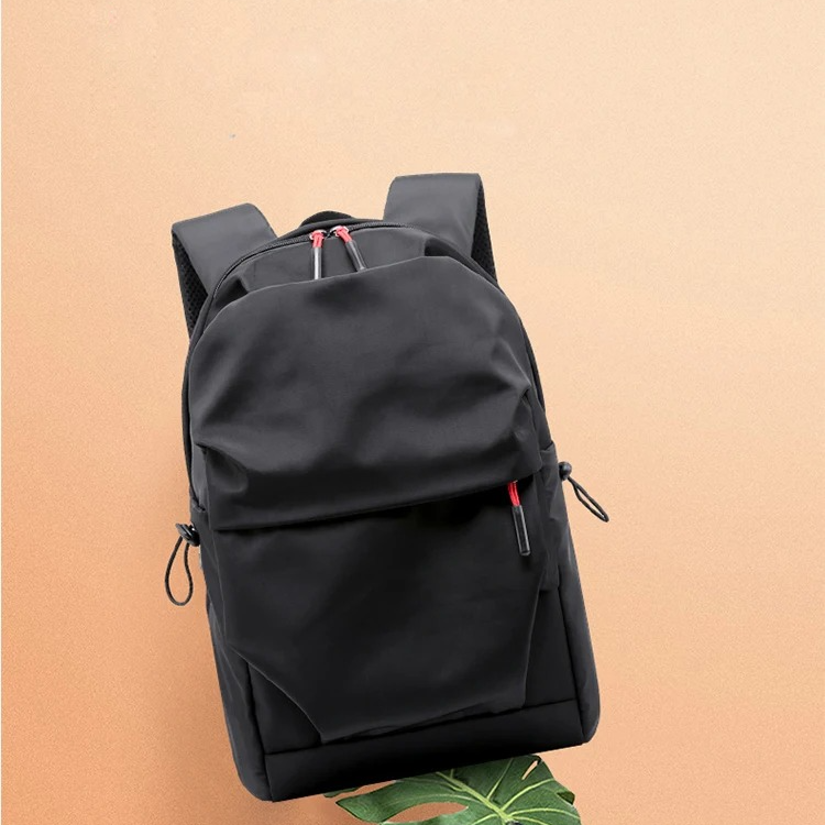 Minimalistische Zwarte Zakelijke Laptop Rugzak | Navando