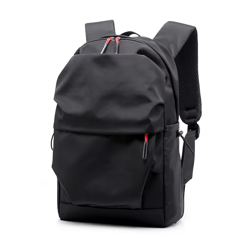 Minimalistische Zwarte Zakelijke Laptop Rugzak | Navando
