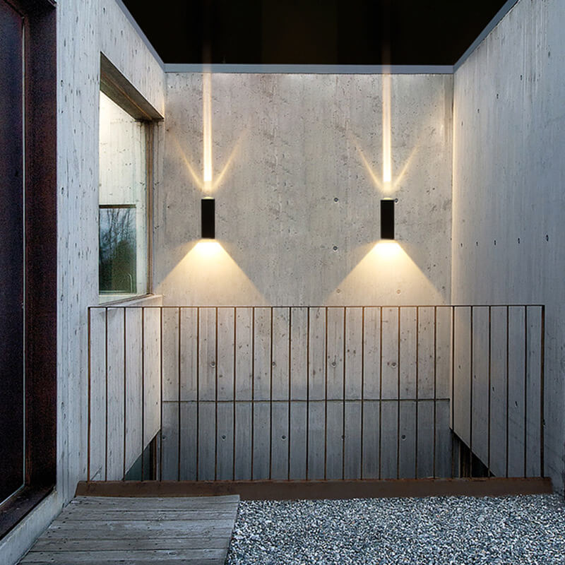 Moderne LED | Waterdicht aluminium buiten wandlamp 12