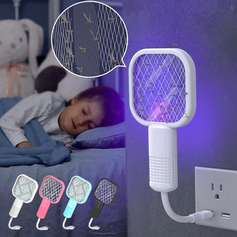 MosquitoSwatter | LED muggenbestrijdingsapparaat met USB-aansluiting 0