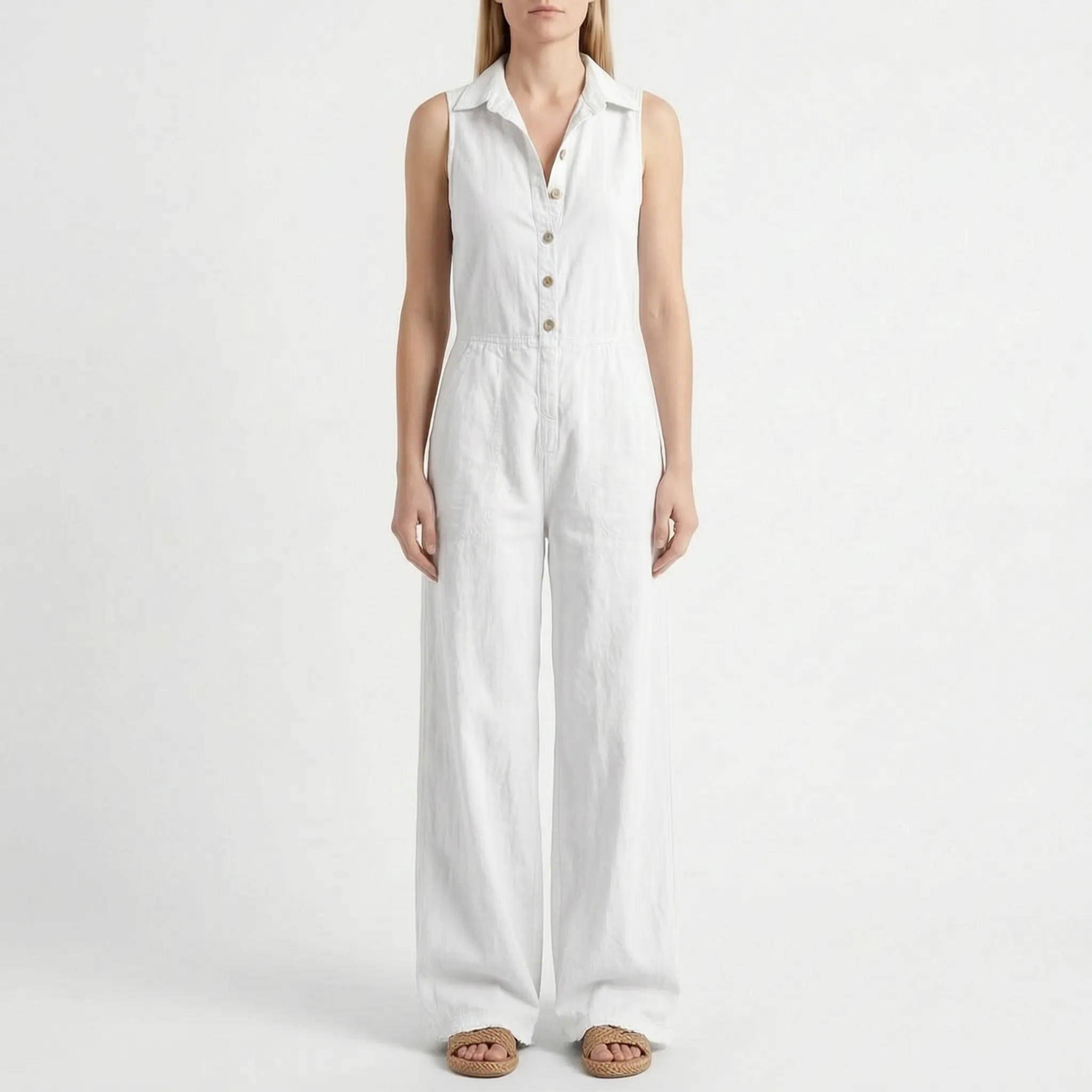 Mouwloze Zomerse Jumpsuit | Navando