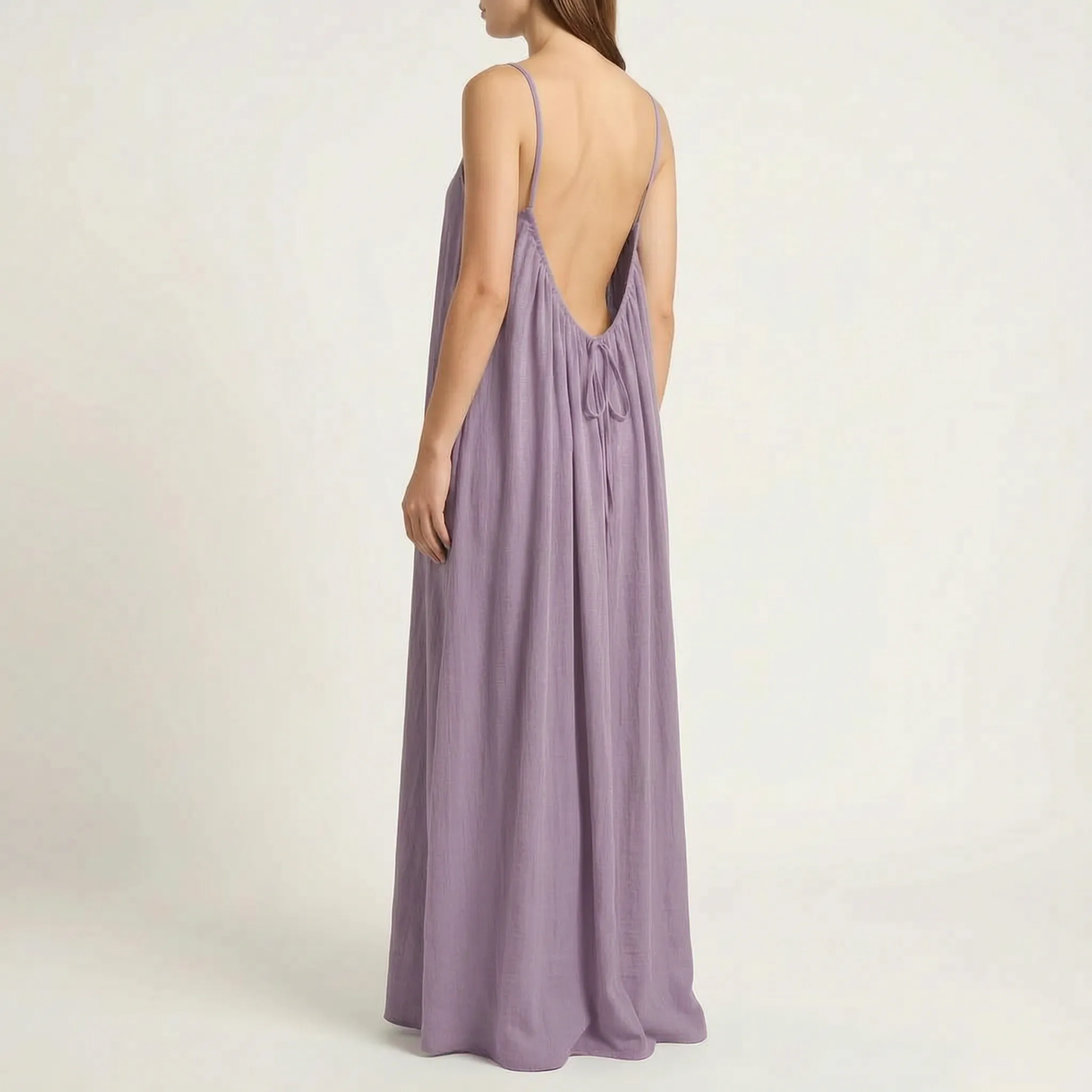 Mouwloze Zomerse Maxi-Jurk | Navando