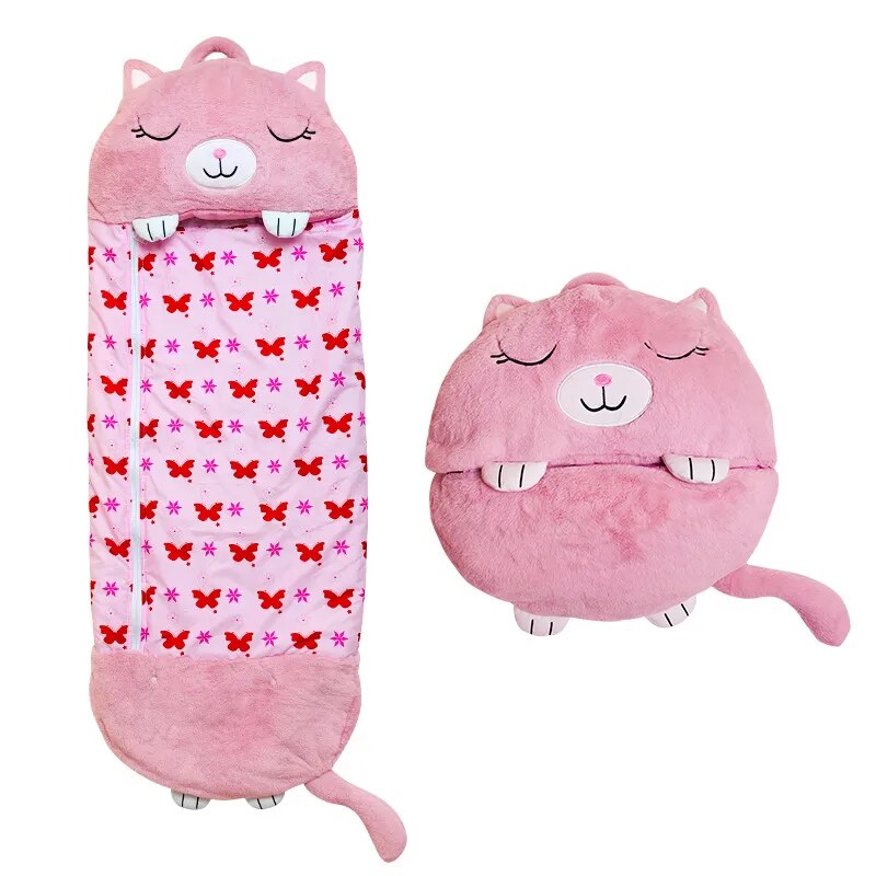 Navando | 2-In-1 Knuffel En Slaapzak Voor Kinderen