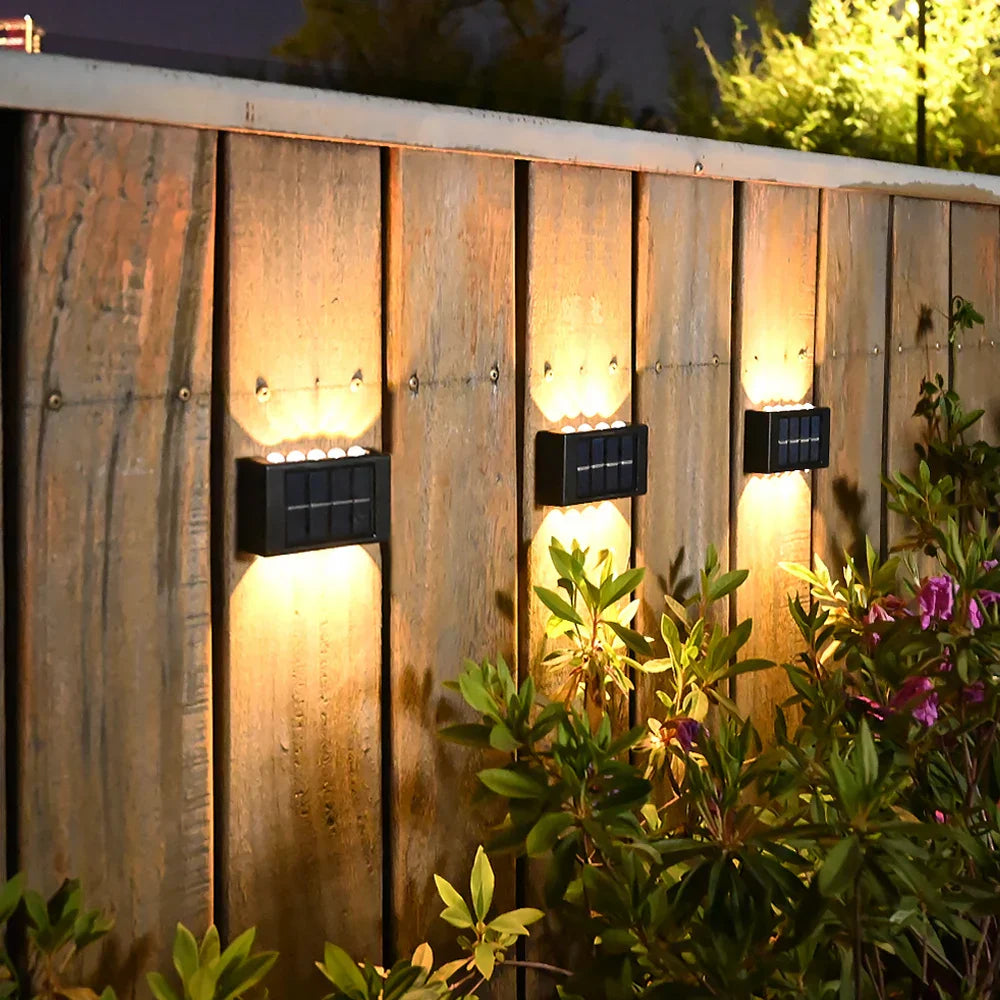 Navando | Automatische Zonnepaneel Wandlamp Voor Buiten