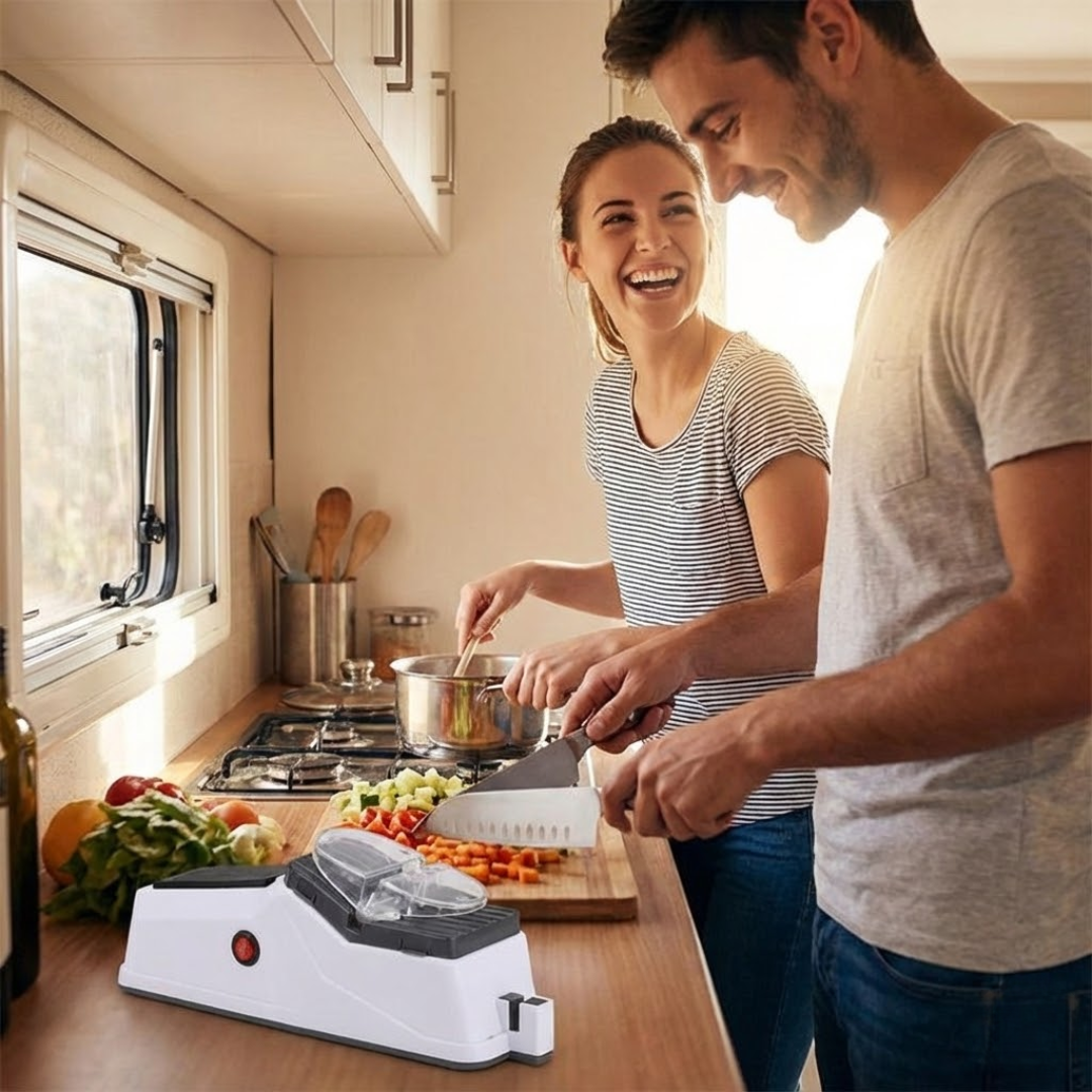 Navando | Compact Elektrisch Messenslijpapparaat
