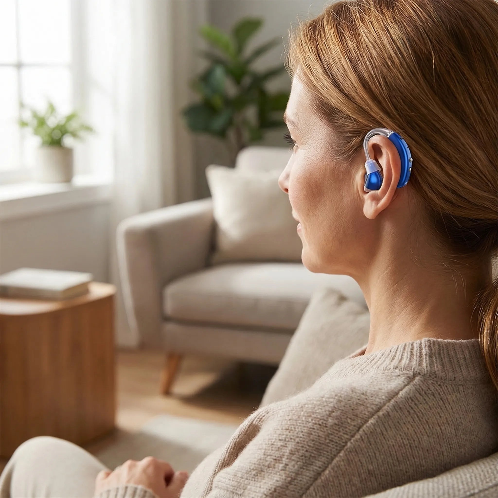 Navando | Compact Oplaadbaar Gehoorapparaat Met Laadbox