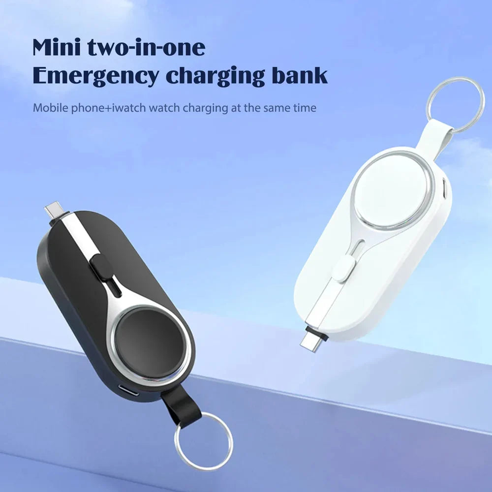 Navando | Compacte Draadloze Powerbank Sleutelhanger