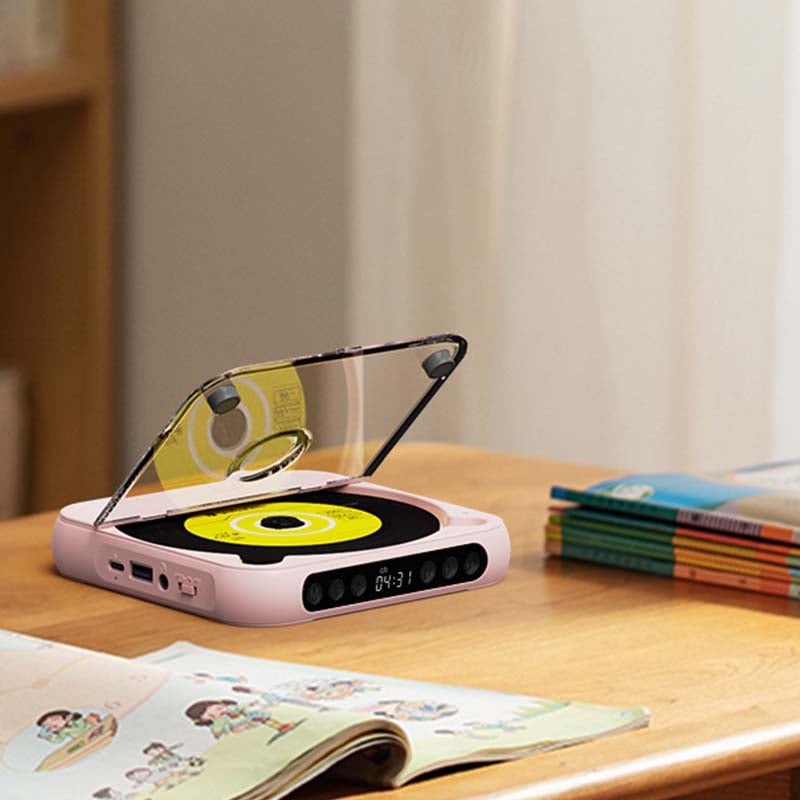 Navando | Compacte Draagbare Cd-Speler Met Bluetooth