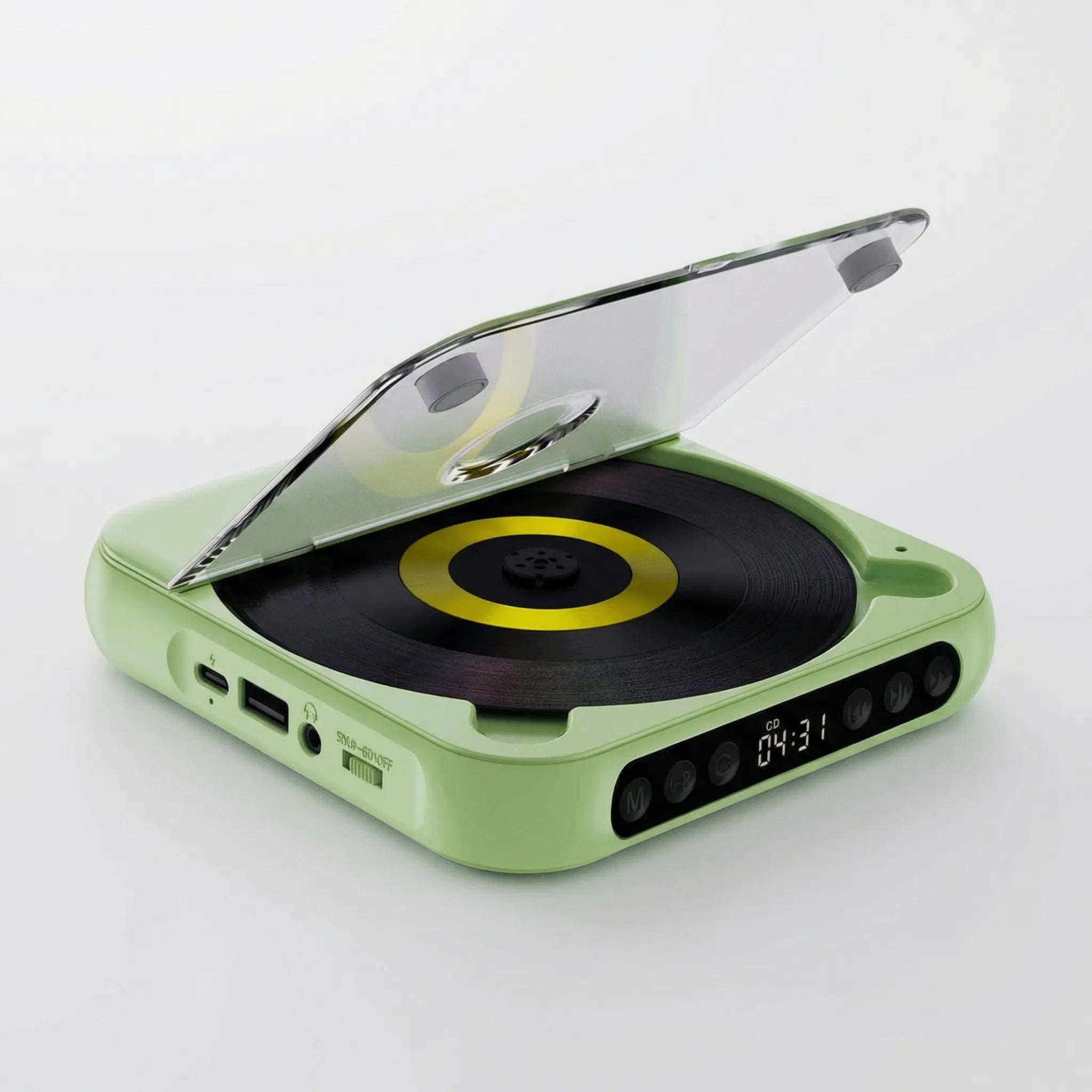 Navando | Compacte Draagbare Cd-Speler Met Bluetooth