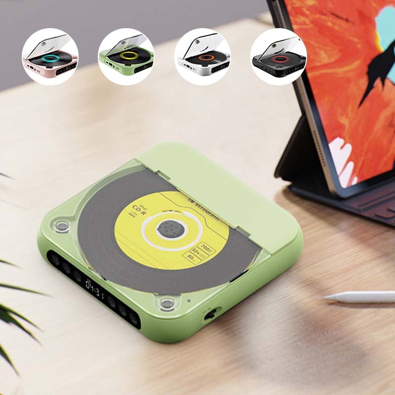 Navando | Compacte Draagbare Cd-Speler Met Bluetooth