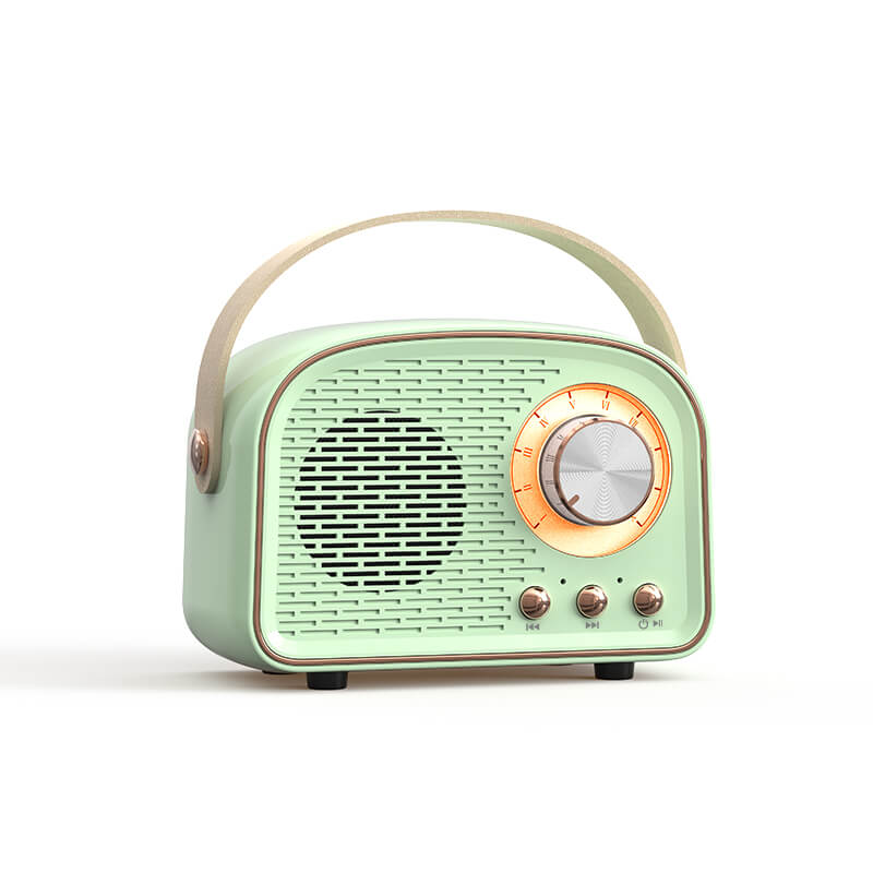 Navando | Compacte Retro Bluetooth-Speaker Met FM-Radio