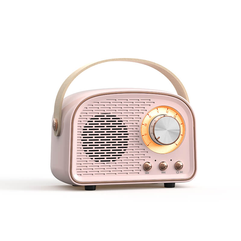 Navando | Compacte Retro Bluetooth-Speaker Met FM-Radio