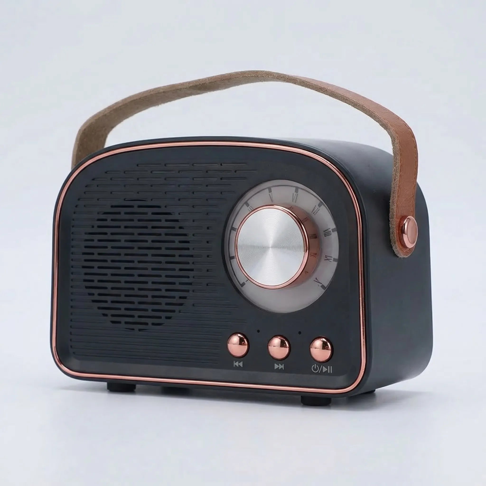 Navando | Compacte Retro Bluetooth-Speaker Met FM-Radio
