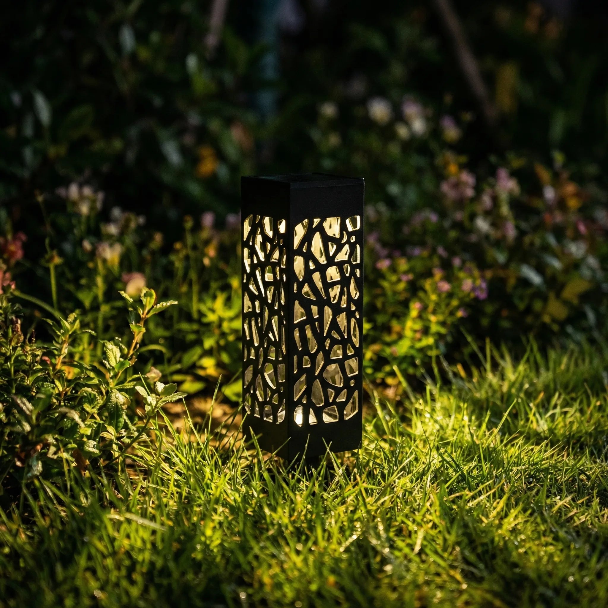 Navando | Decoratieve Solar Tuinlamp Op Grondpin