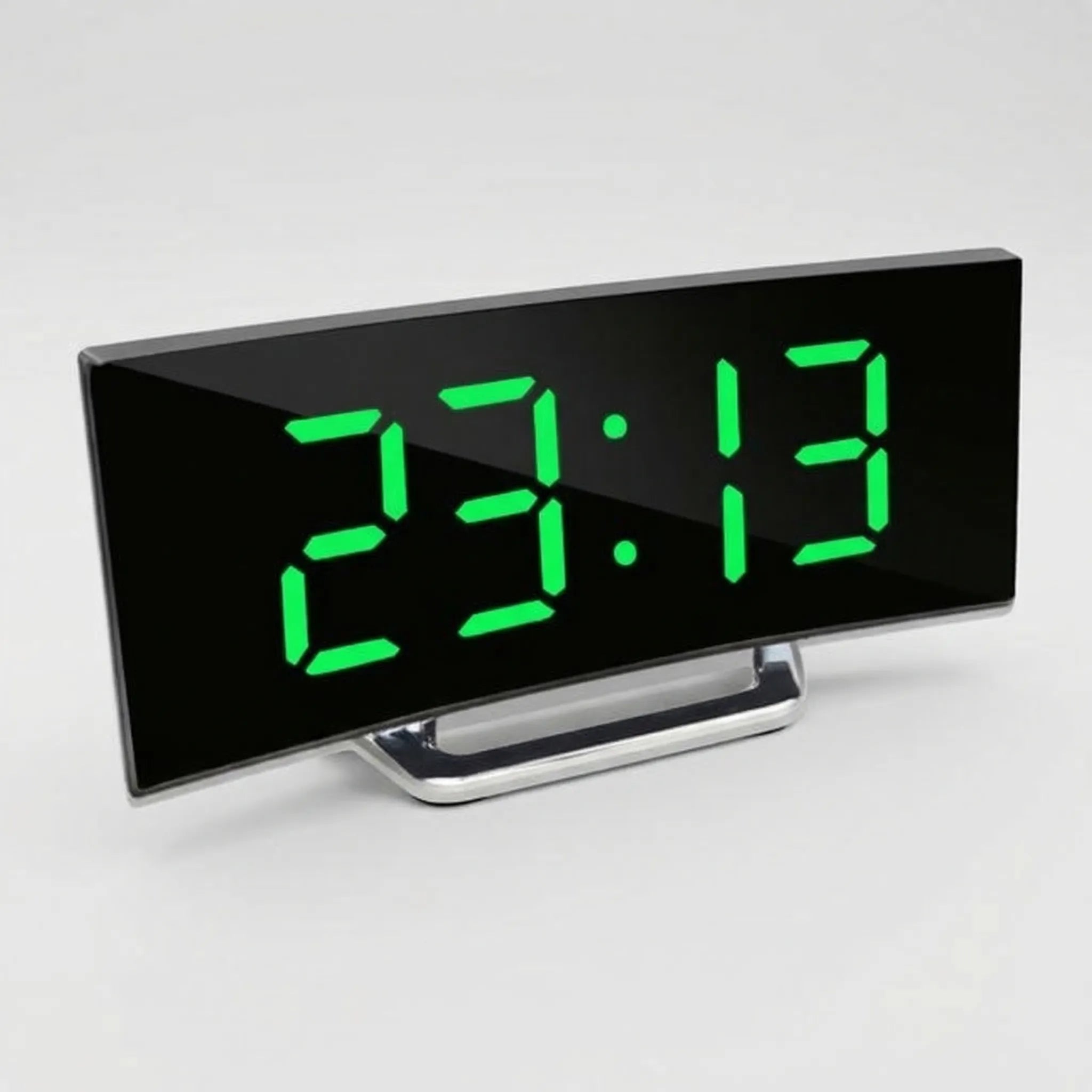 Navando | Digitale Wekker Met Gebogen LED-Display