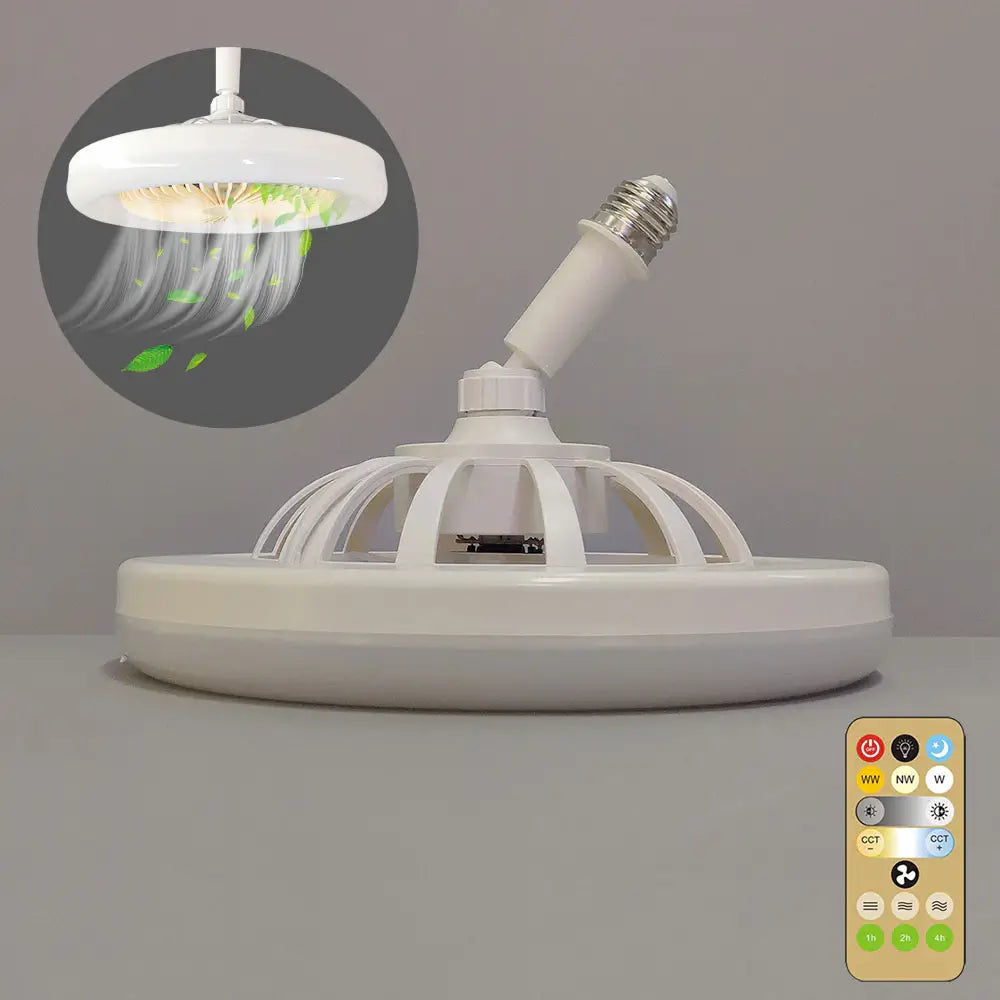 Navando | Dimbare Plafondlamp Met Ingebouwde Ventilator