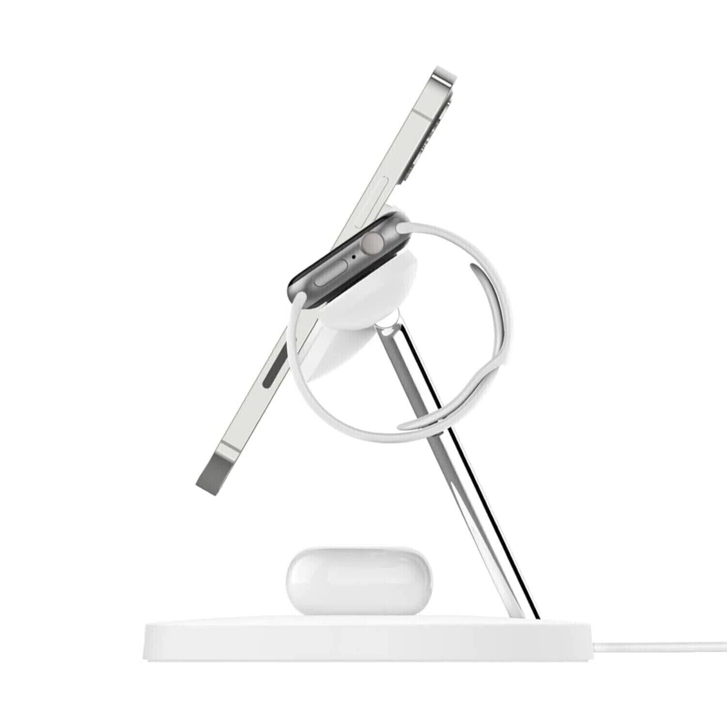 Navando | Draadloos 3-In-1 Oplaadstation Voor Apple