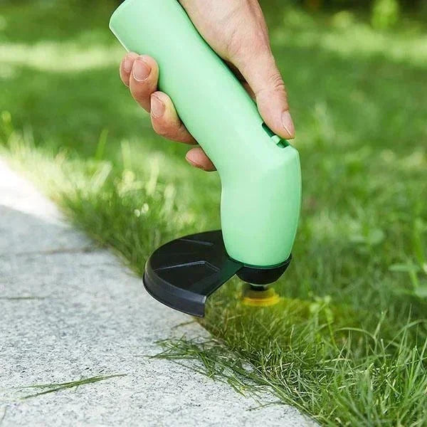 Navando | Draadloze Compacte Grasschaar Op Batterijen
