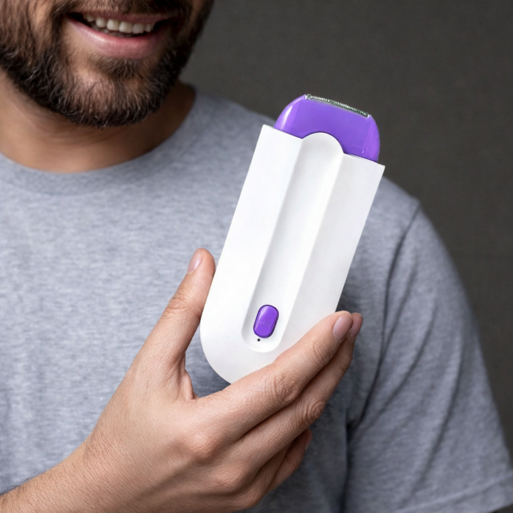 Navando | Draadloze Elektrische Haaronthaarder Voor Mannen