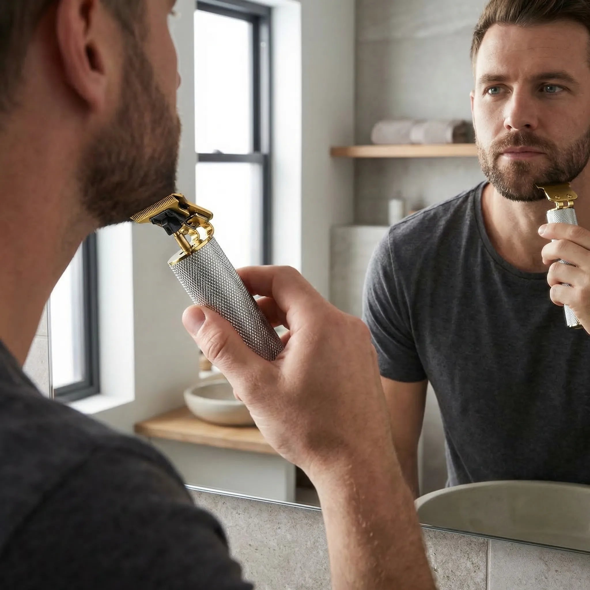 Navando | Draadloze Trimmer Voor Haar En Baard