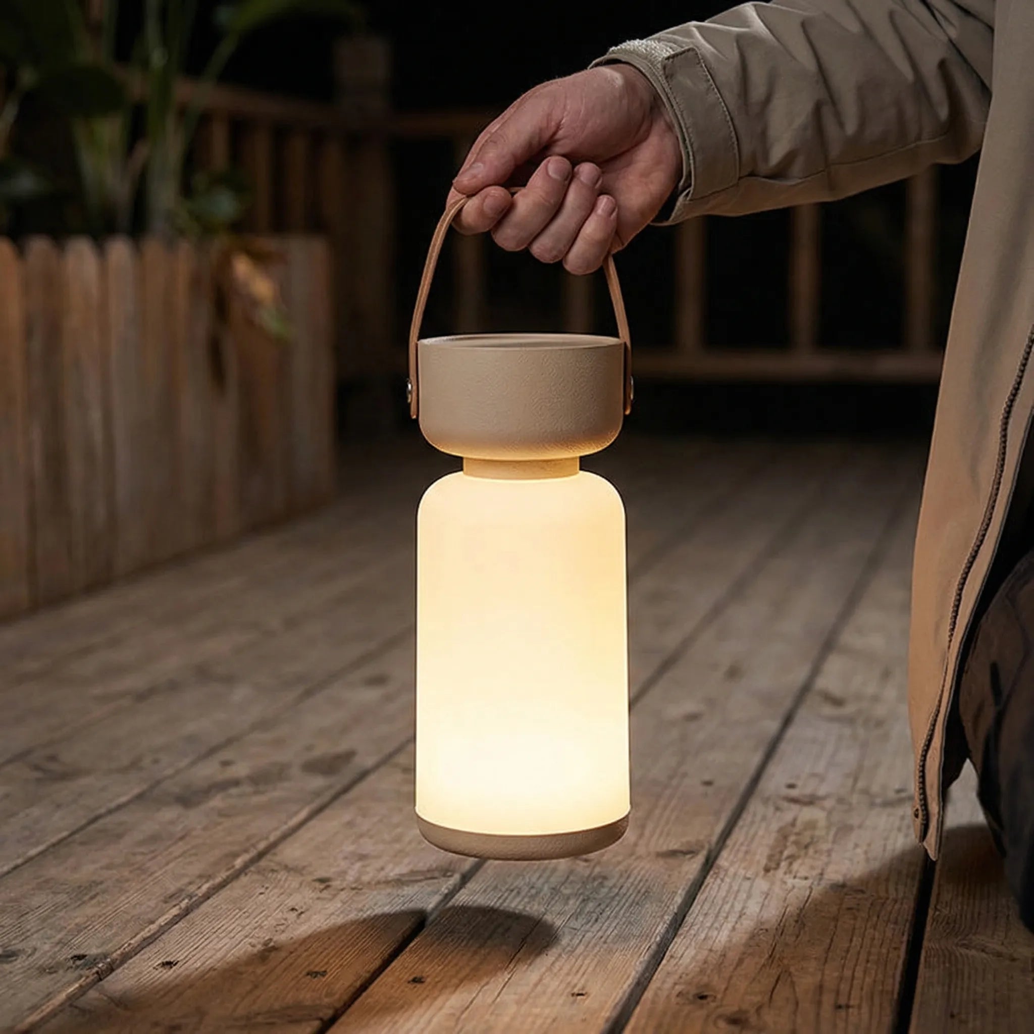 Navando | Draagbare Cilindrische LED-Tafellamp