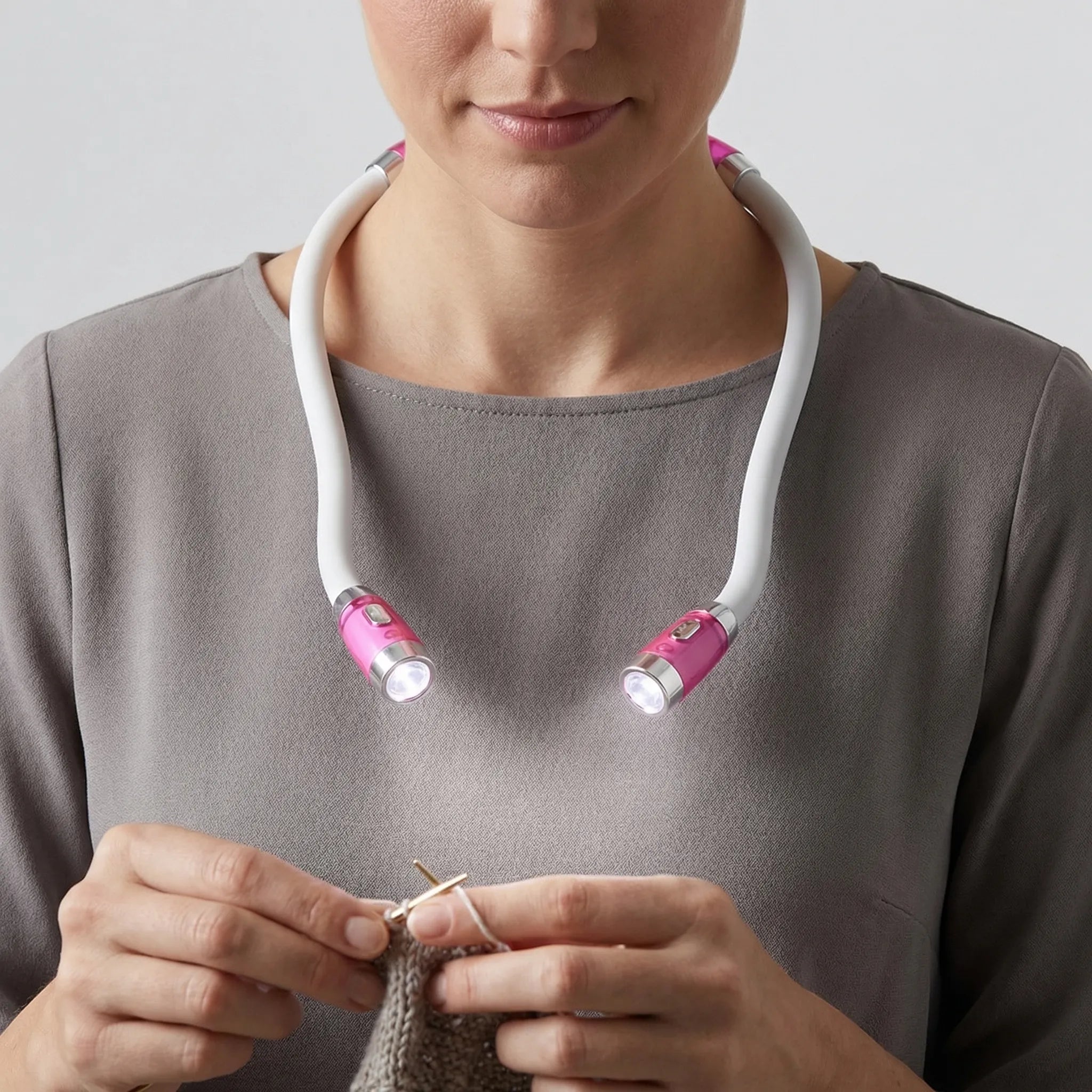 Navando | Draagbare LED-Necklamp Met Flexibele Armen
