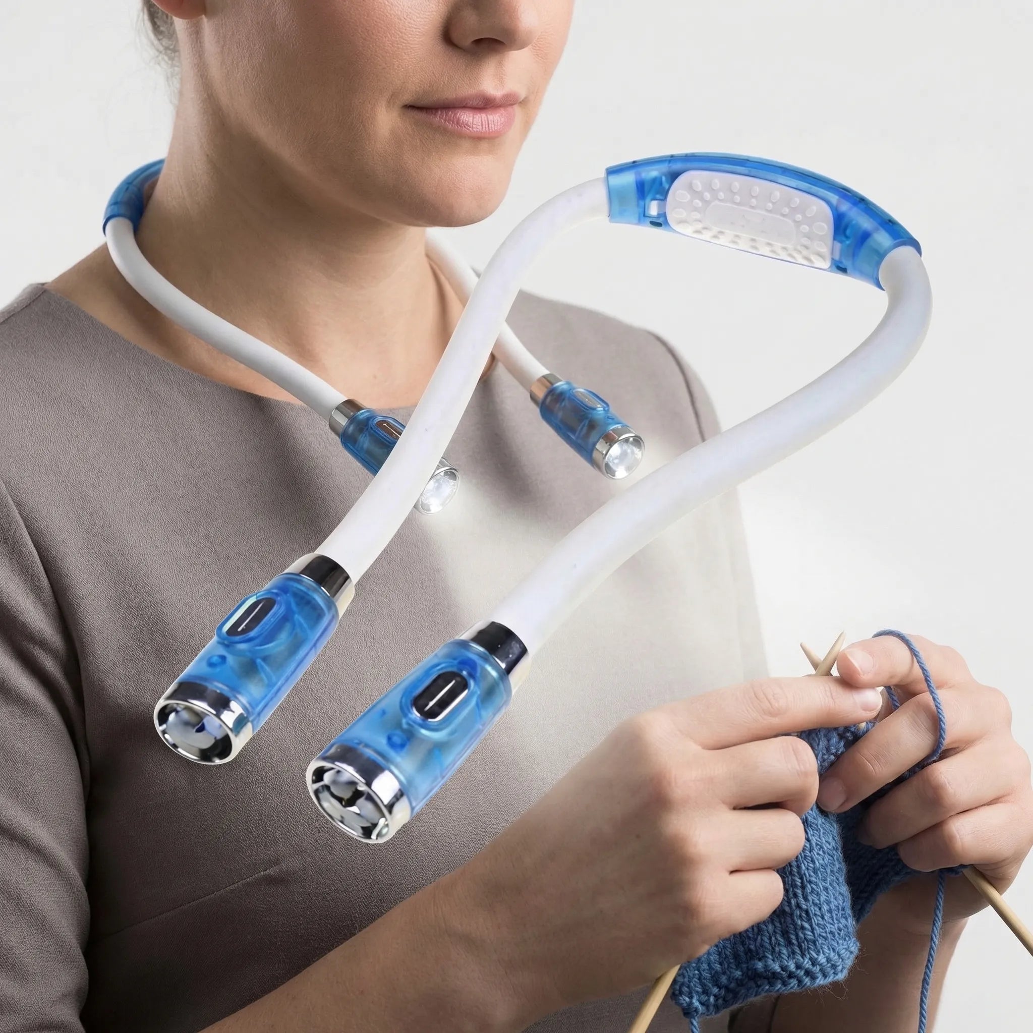 Navando | Draagbare LED-Necklamp Met Flexibele Armen