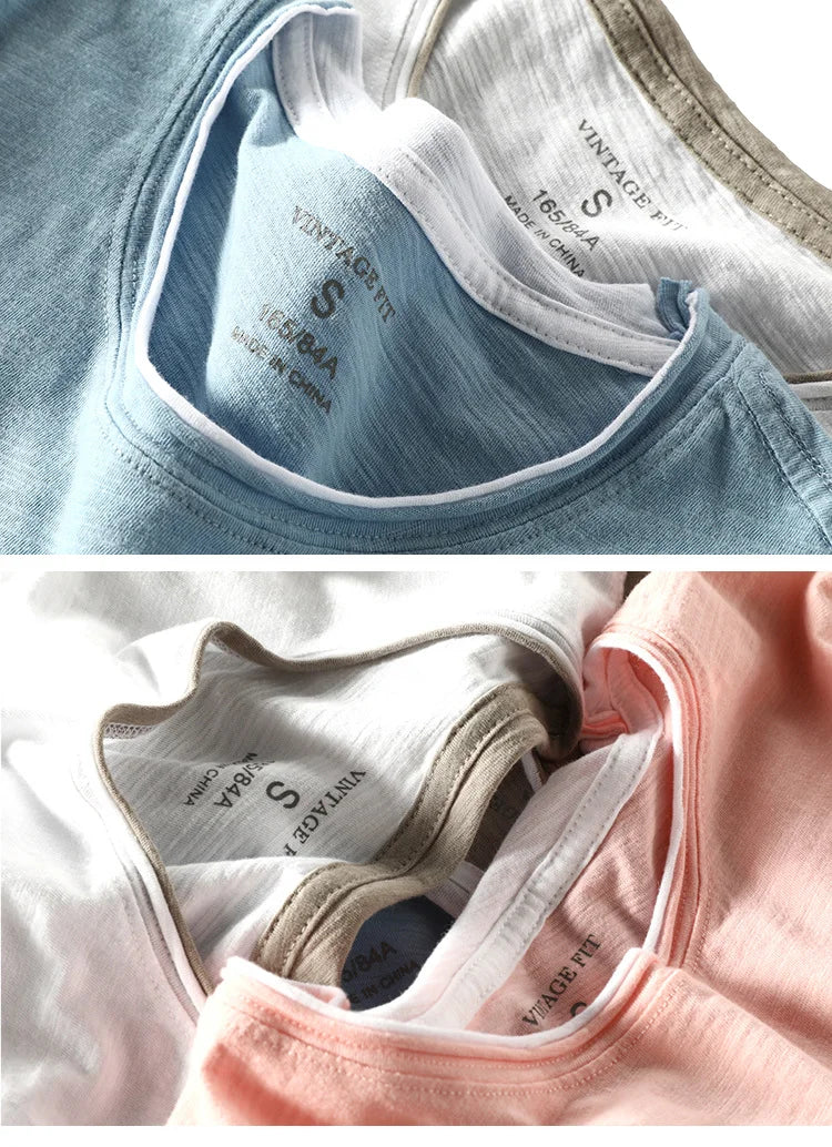 Navando | Eenvoudig Heren T-Shirt Met Ronde Hals