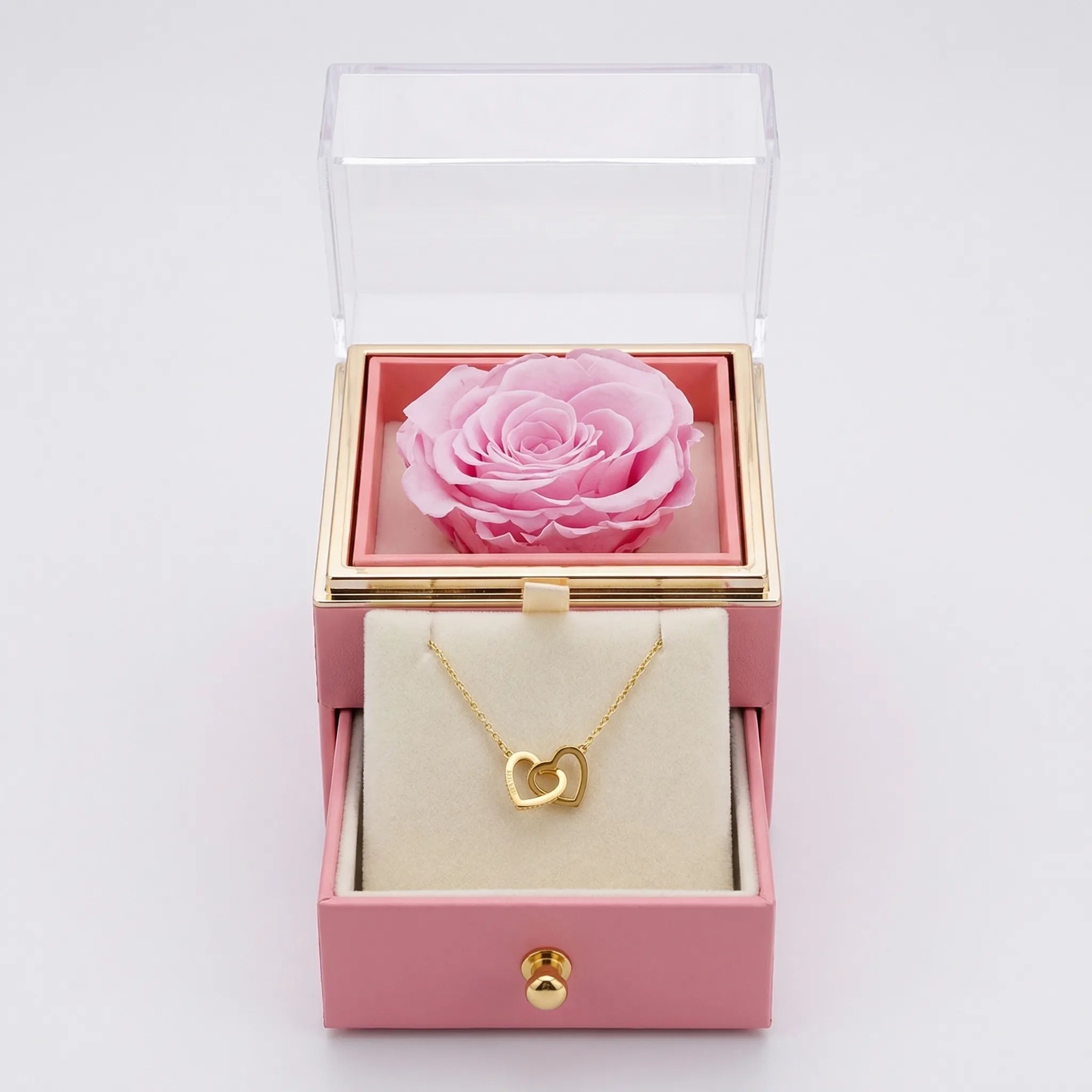 Navando | Eeuwige Roos Met Verborgen Ketting