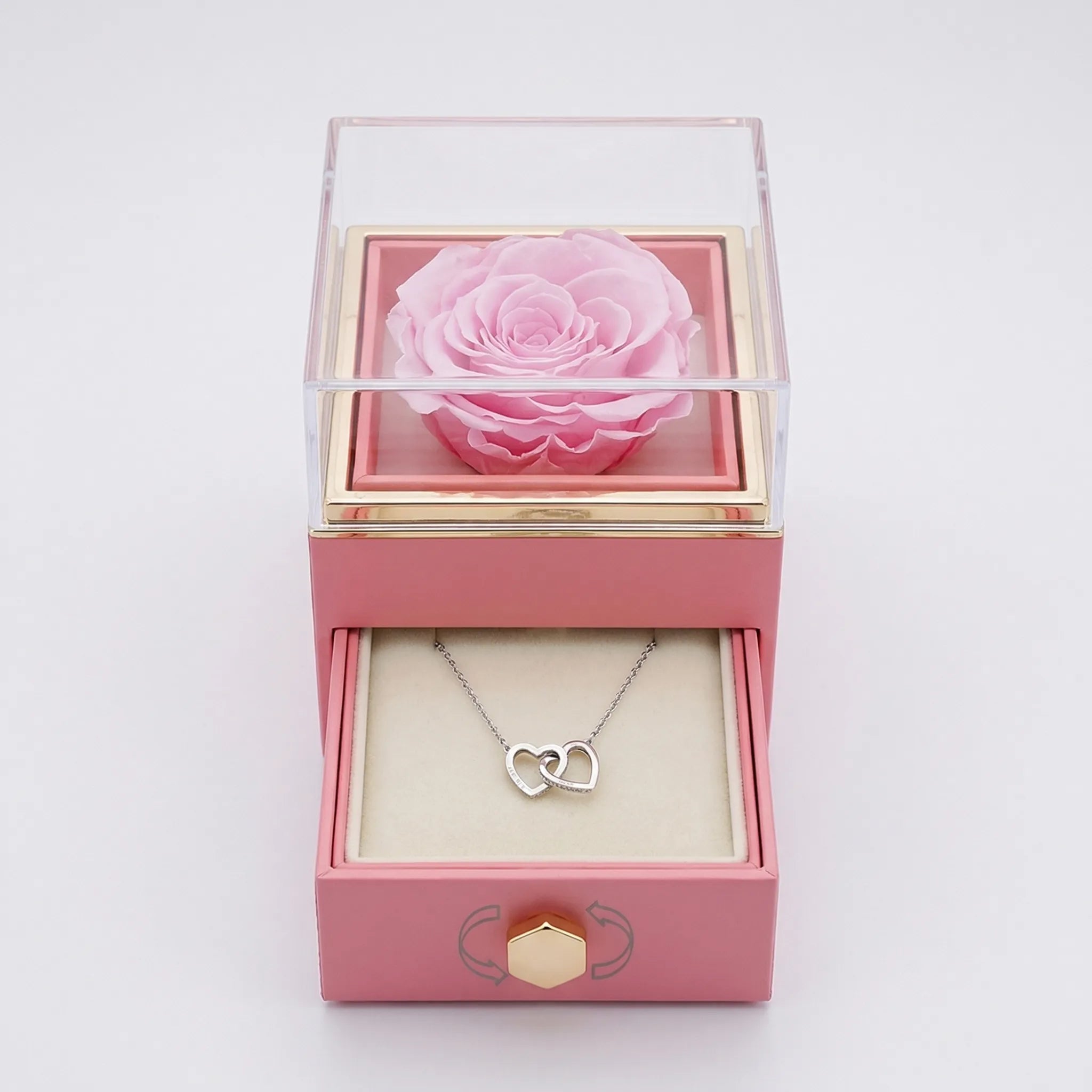 Navando | Eeuwige Roos Met Verborgen Ketting