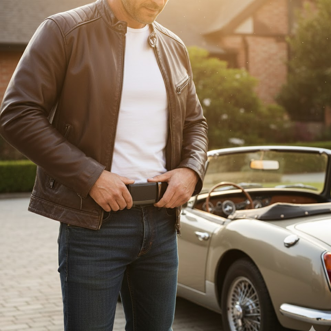 Navando | Elegante Heerenriem Met Automatische Gesp