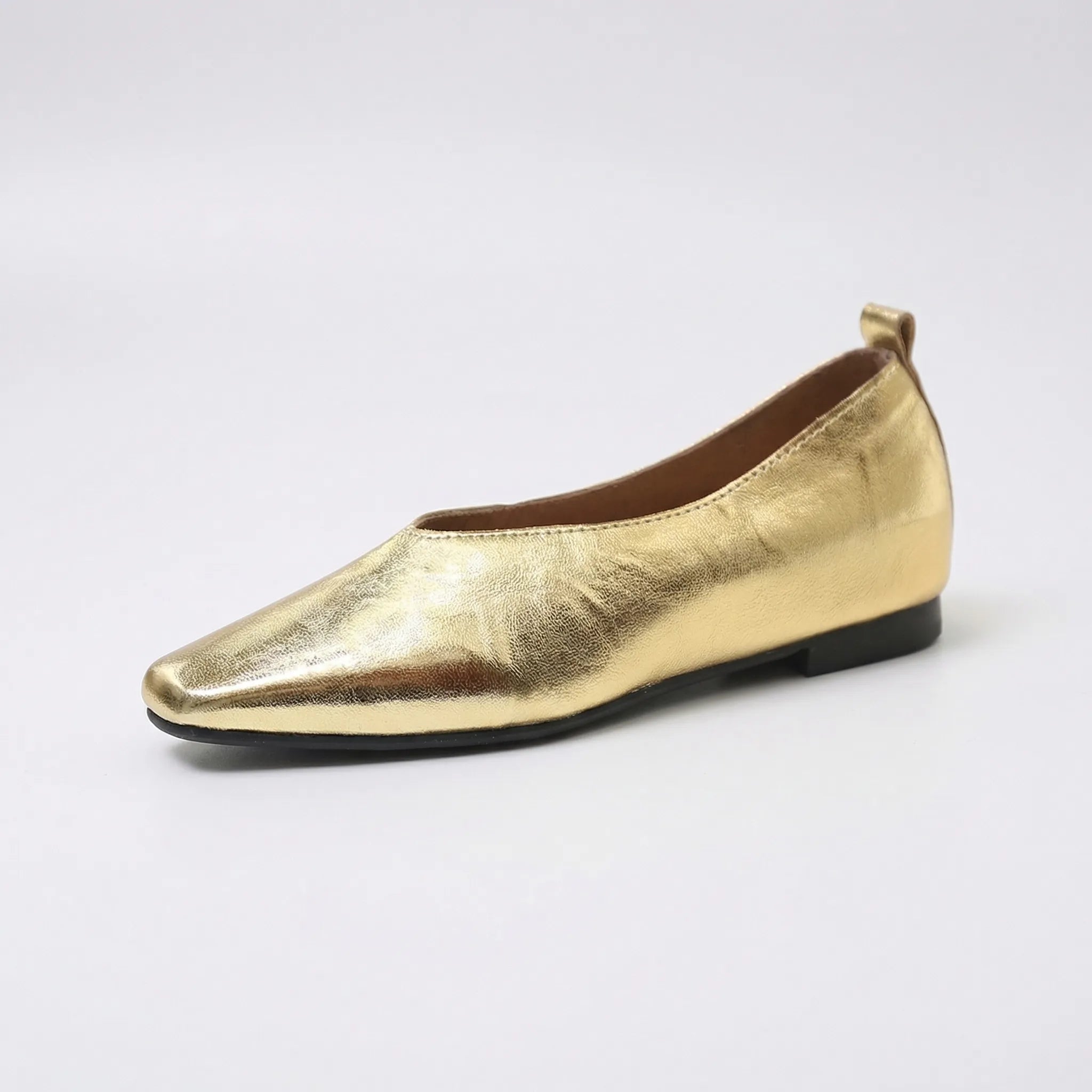 Navando | Elegante Loafer Met Vierkante Neus