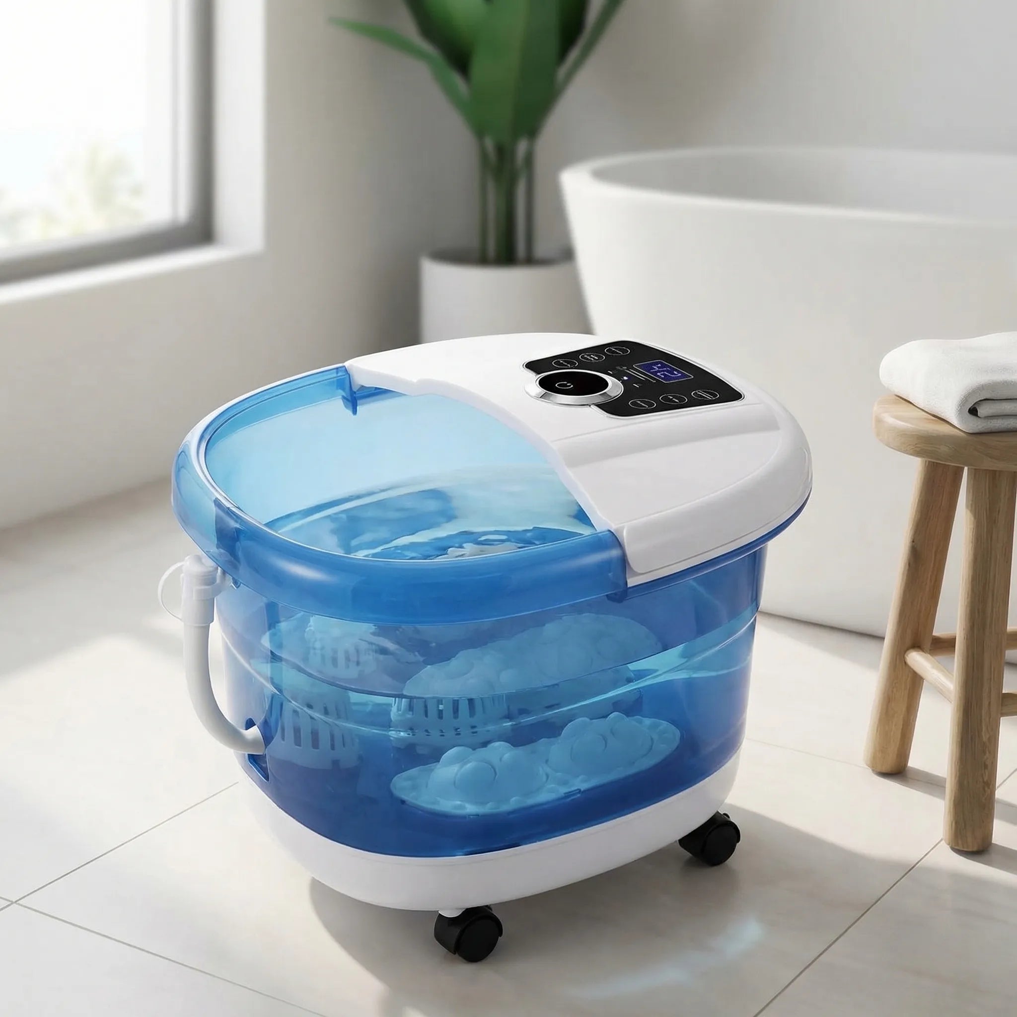 Navando | Elektrisch Voetbad Met Verwarmingsfunctie