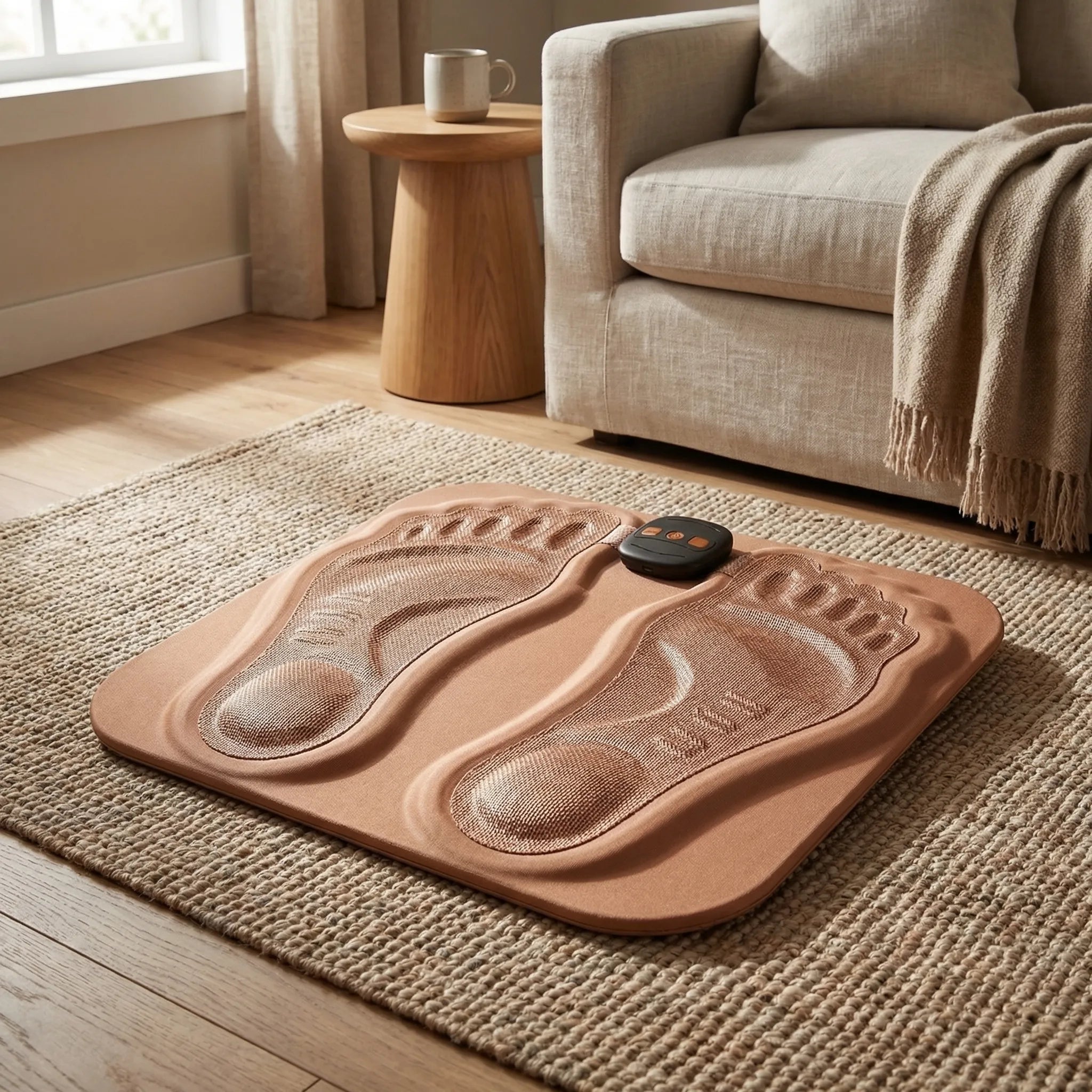 Navando | Elektrische EMS-Voetmassagemat Met Afstandsbediening