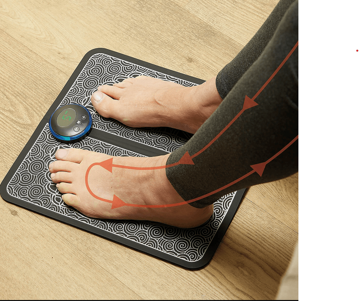 Navando | Elektrische EMS Voetmassagemat Met Afstandsbediening