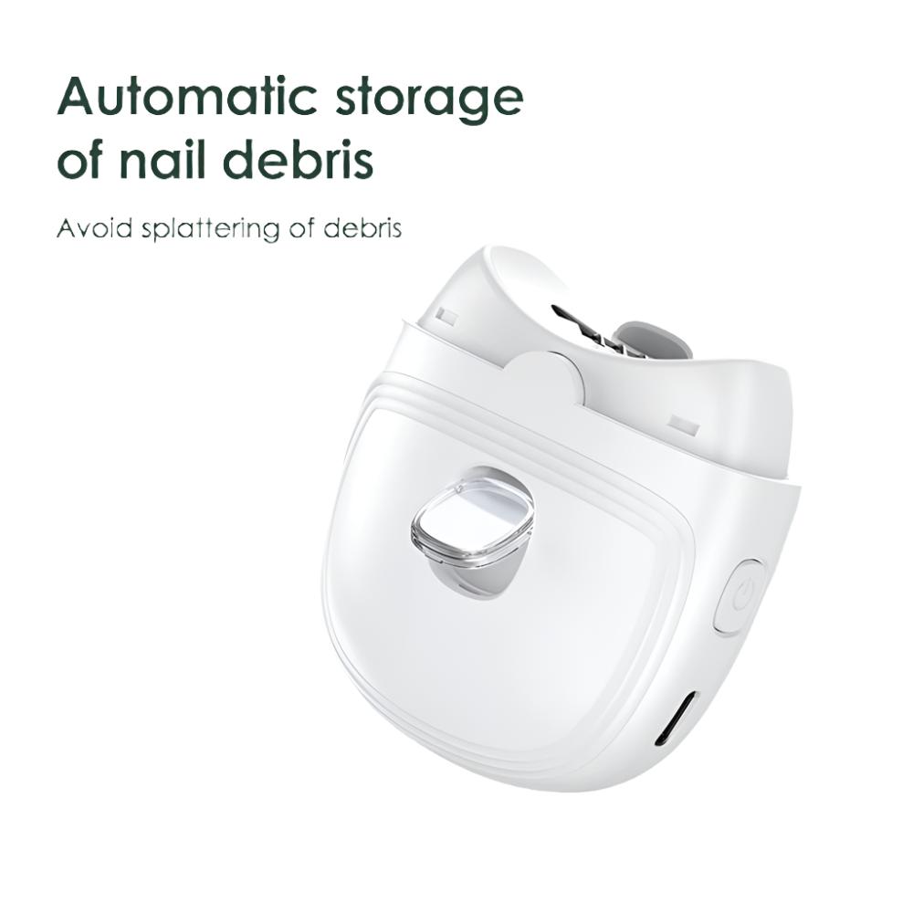 Navando | Elektrische Nagelknipper Met Opvangbak