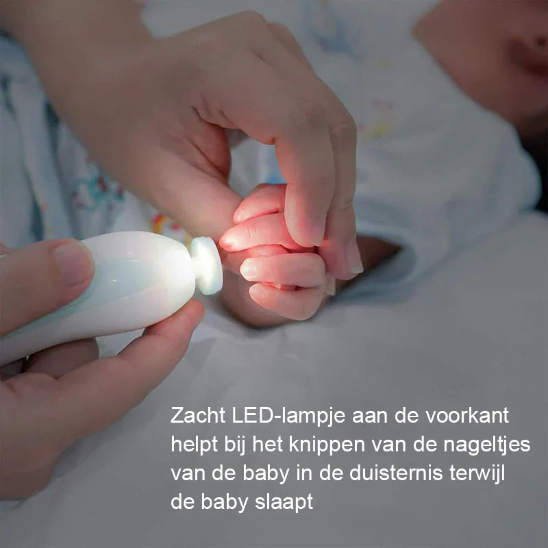 Navando | Elektrische Nageltrimmer Set Voor Baby's