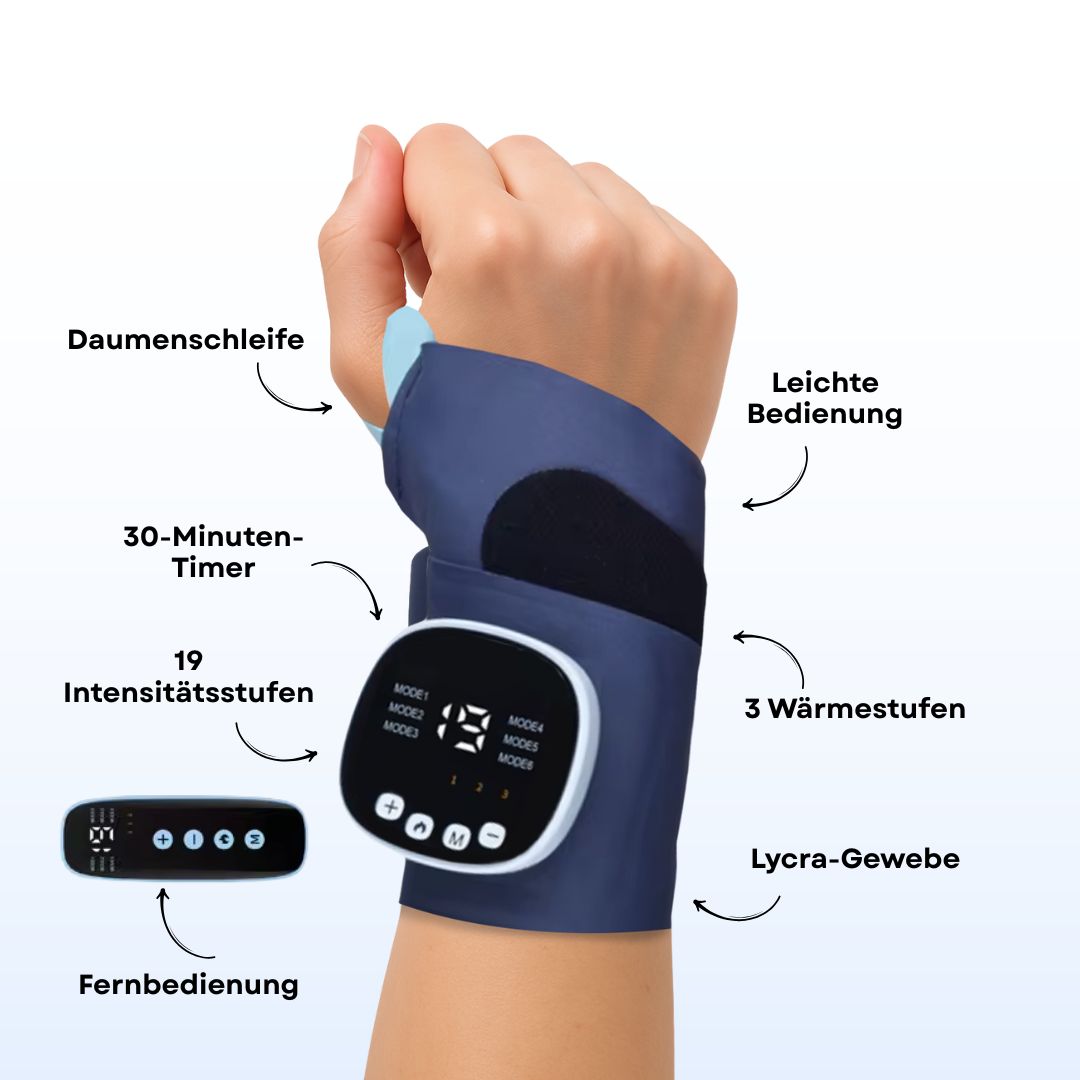 Navando | Elektrische Polsmanchet Met Warmtefunctie