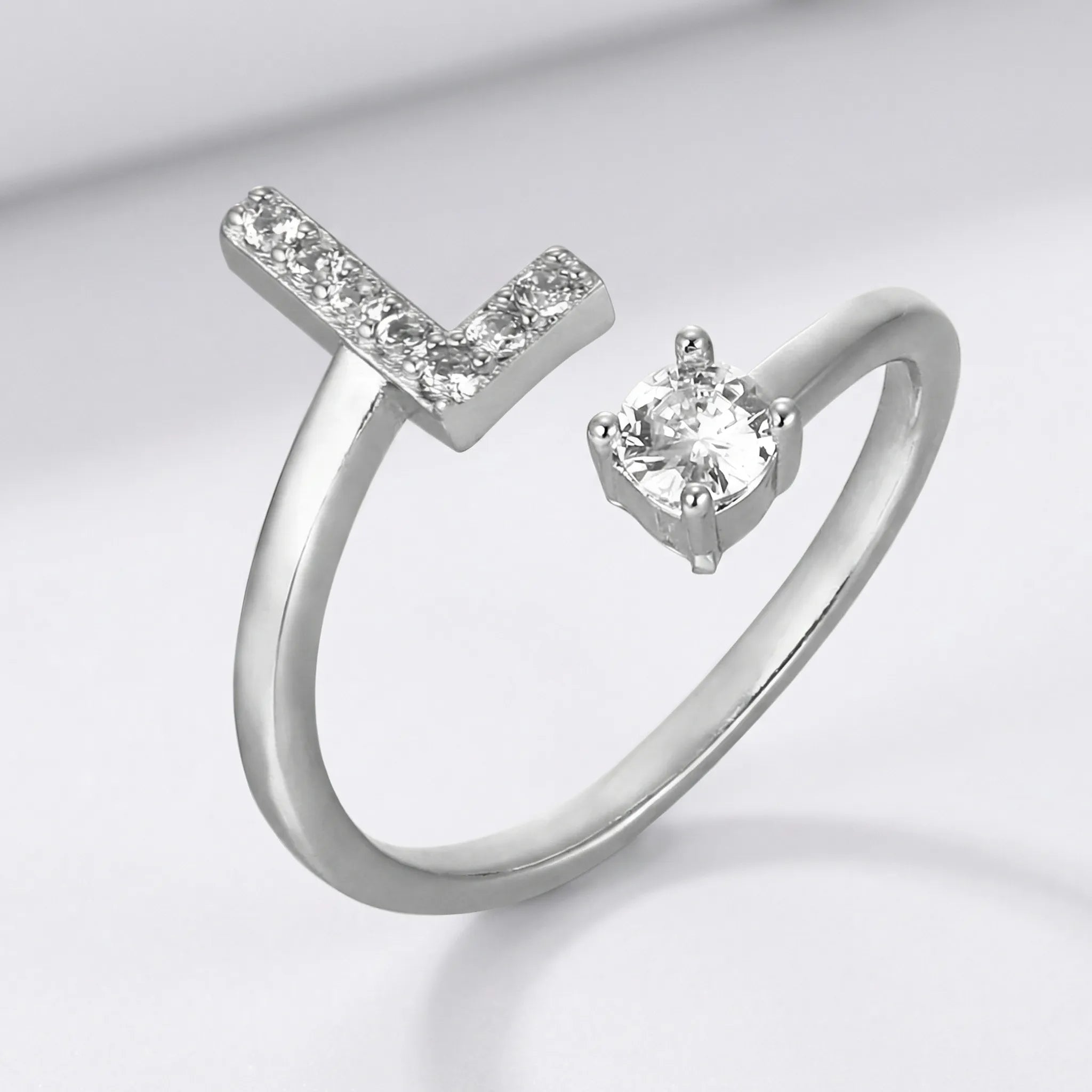 Navando | Gepersonaliseerde Ring Met zirkoniasTeen