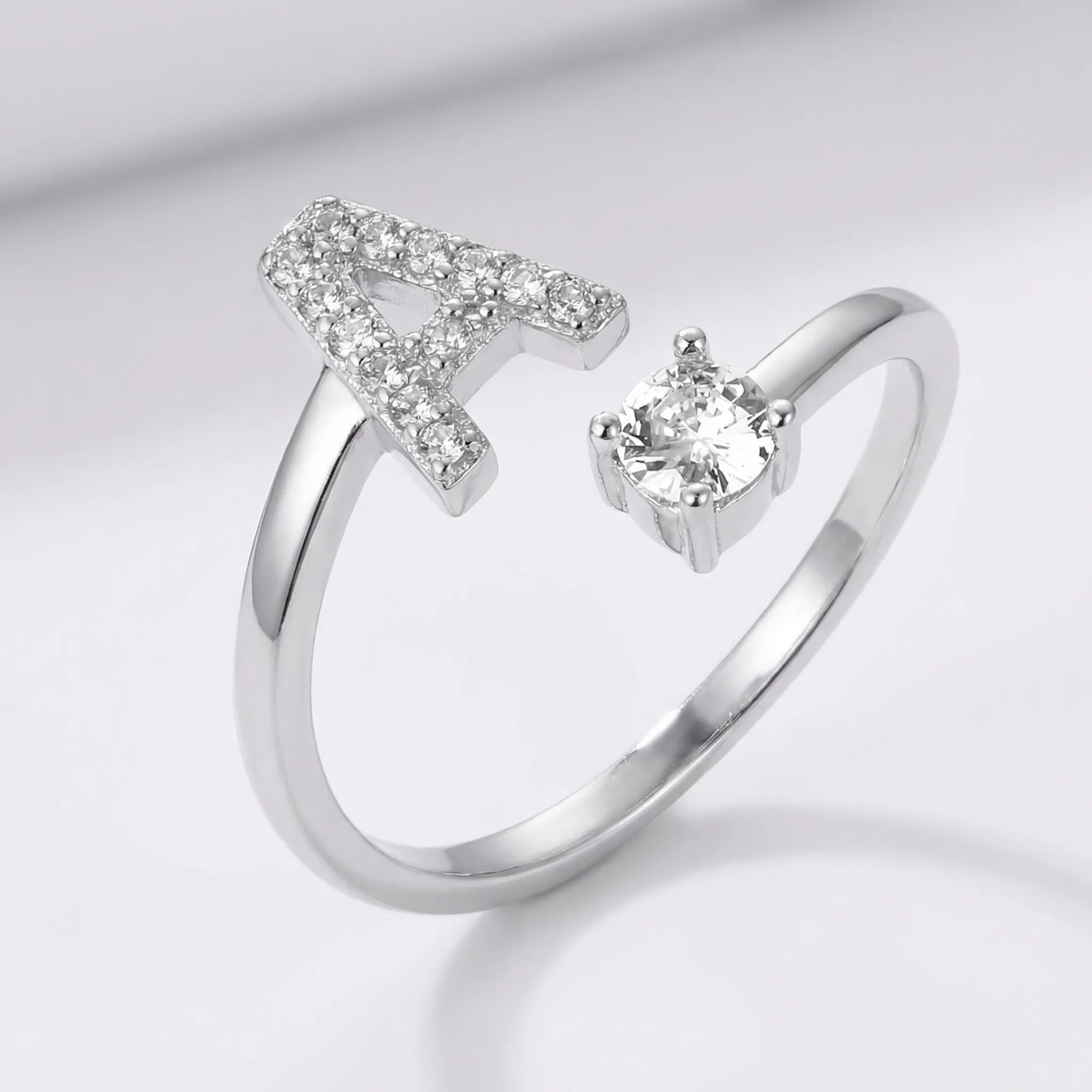 Navando | Gepersonaliseerde Ring Met zirkoniasTeen