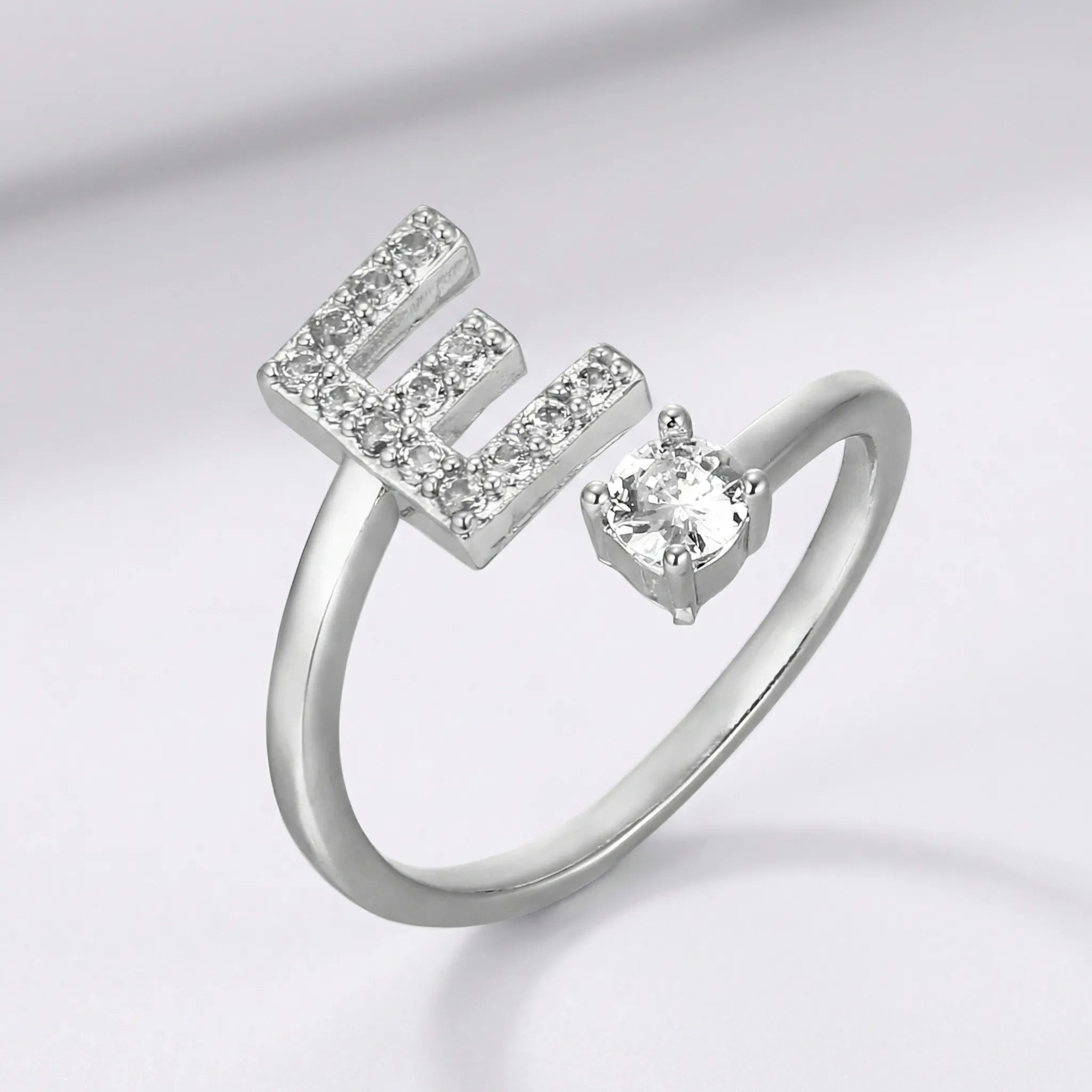 Navando | Gepersonaliseerde Ring Met zirkoniasTeen