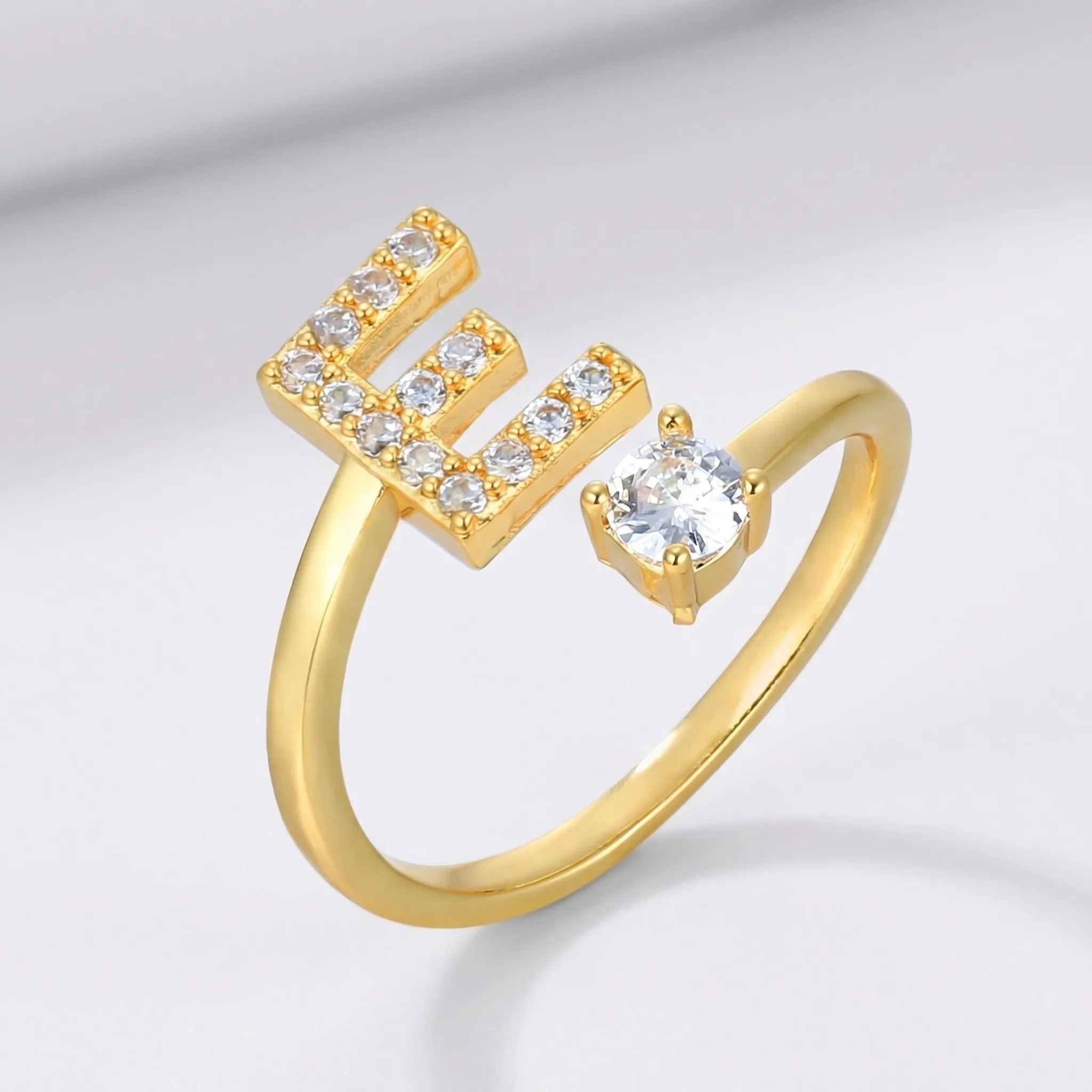 Navando | Gepersonaliseerde Ring Met zirkoniasTeen