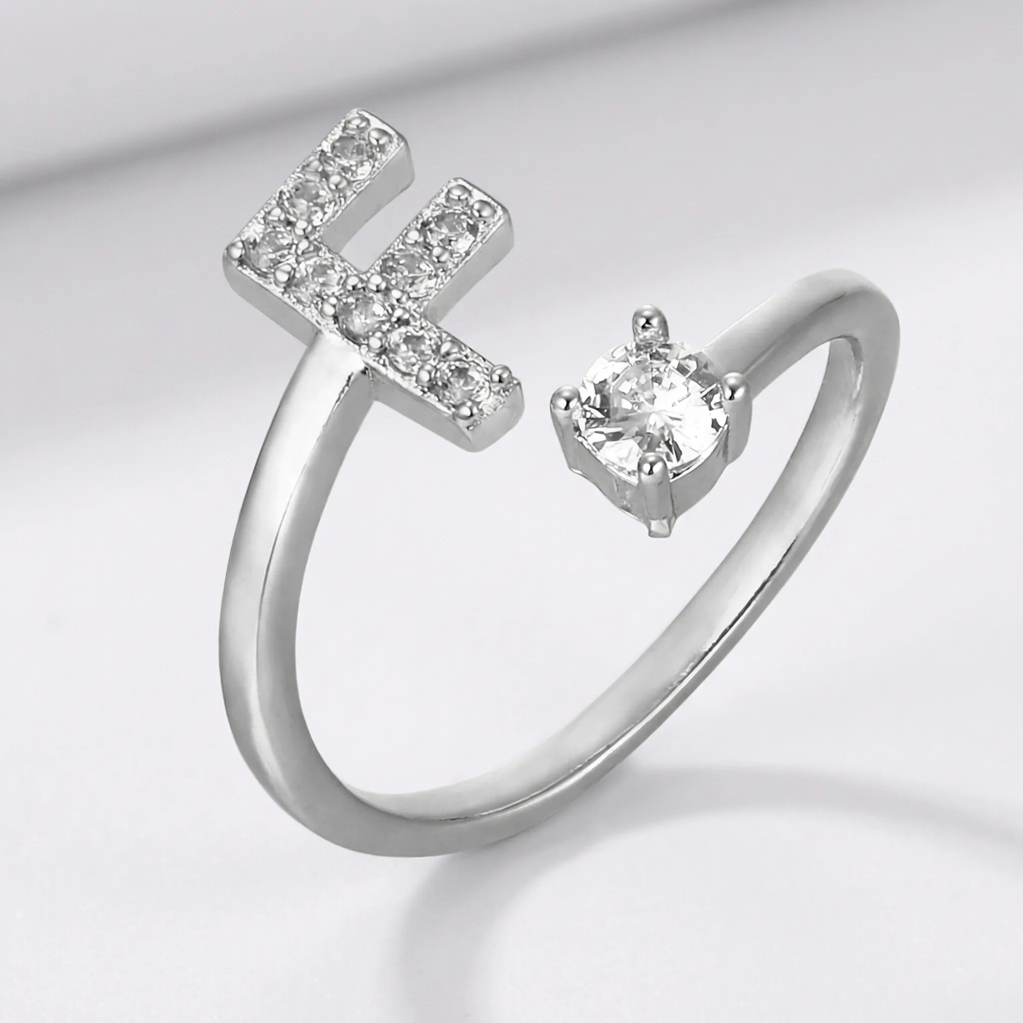 Navando | Gepersonaliseerde Ring Met zirkoniasTeen