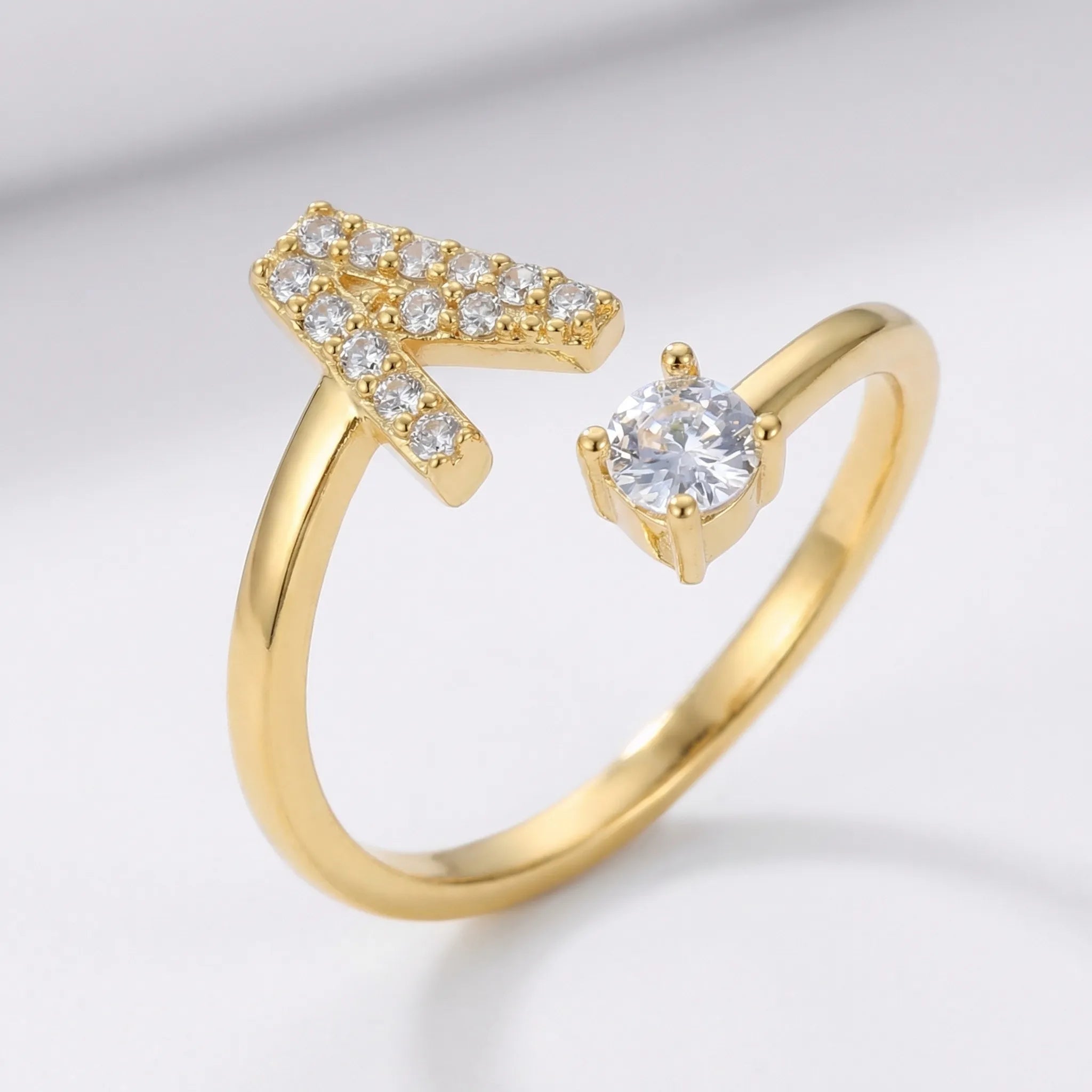 Navando | Gepersonaliseerde Ring Met zirkoniasTeen