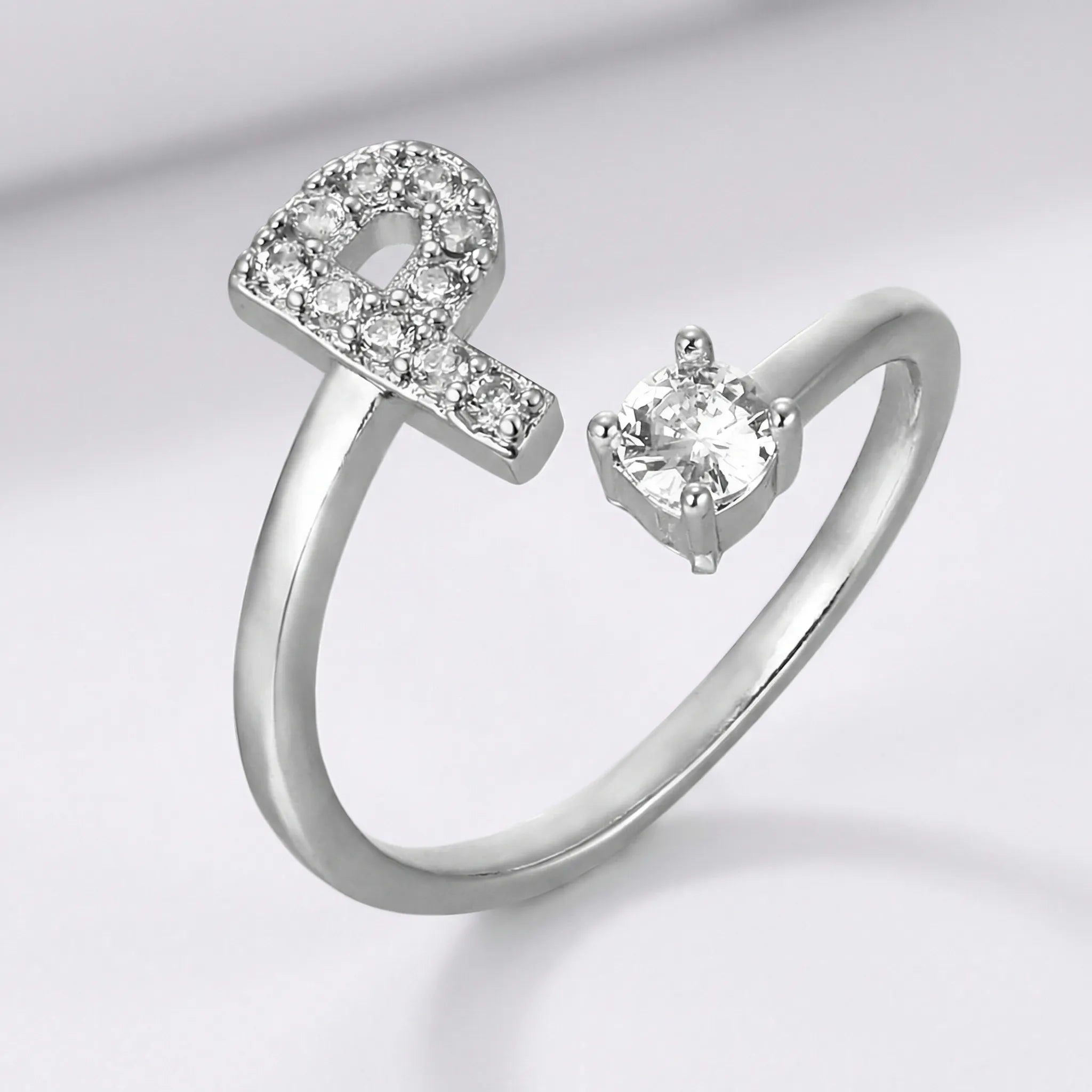 Navando | Gepersonaliseerde Ring Met zirkoniasTeen