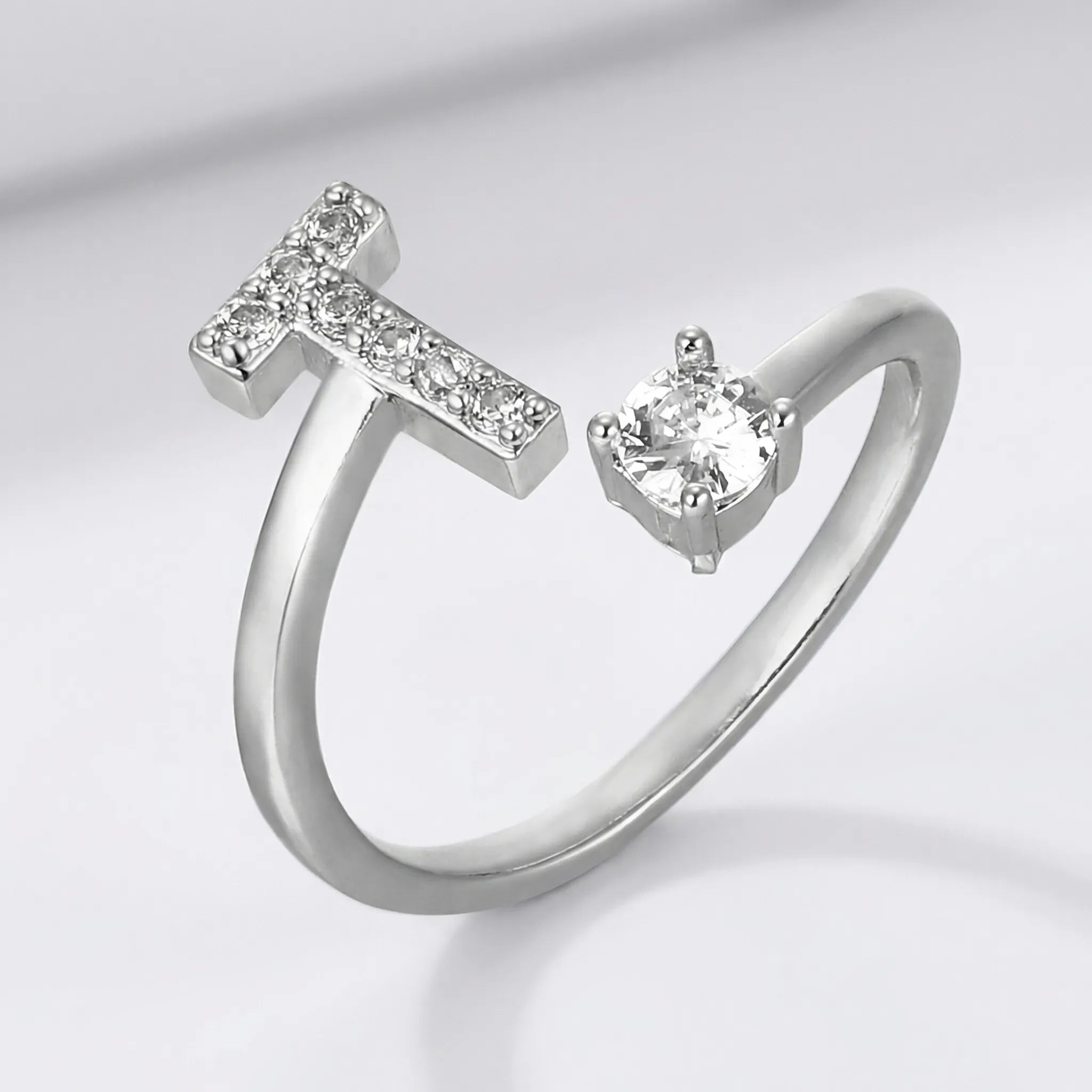 Navando | Gepersonaliseerde Ring Met zirkoniasTeen